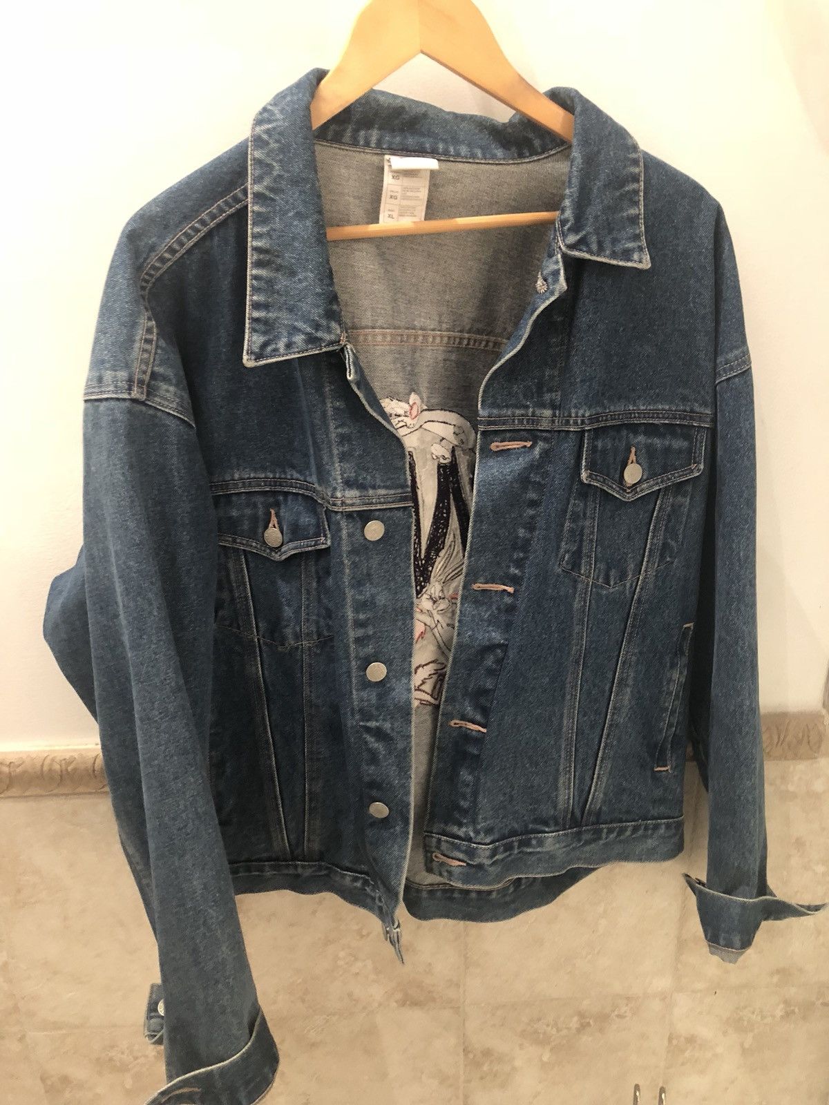 Vintage Looney Tunes Denim Jacket