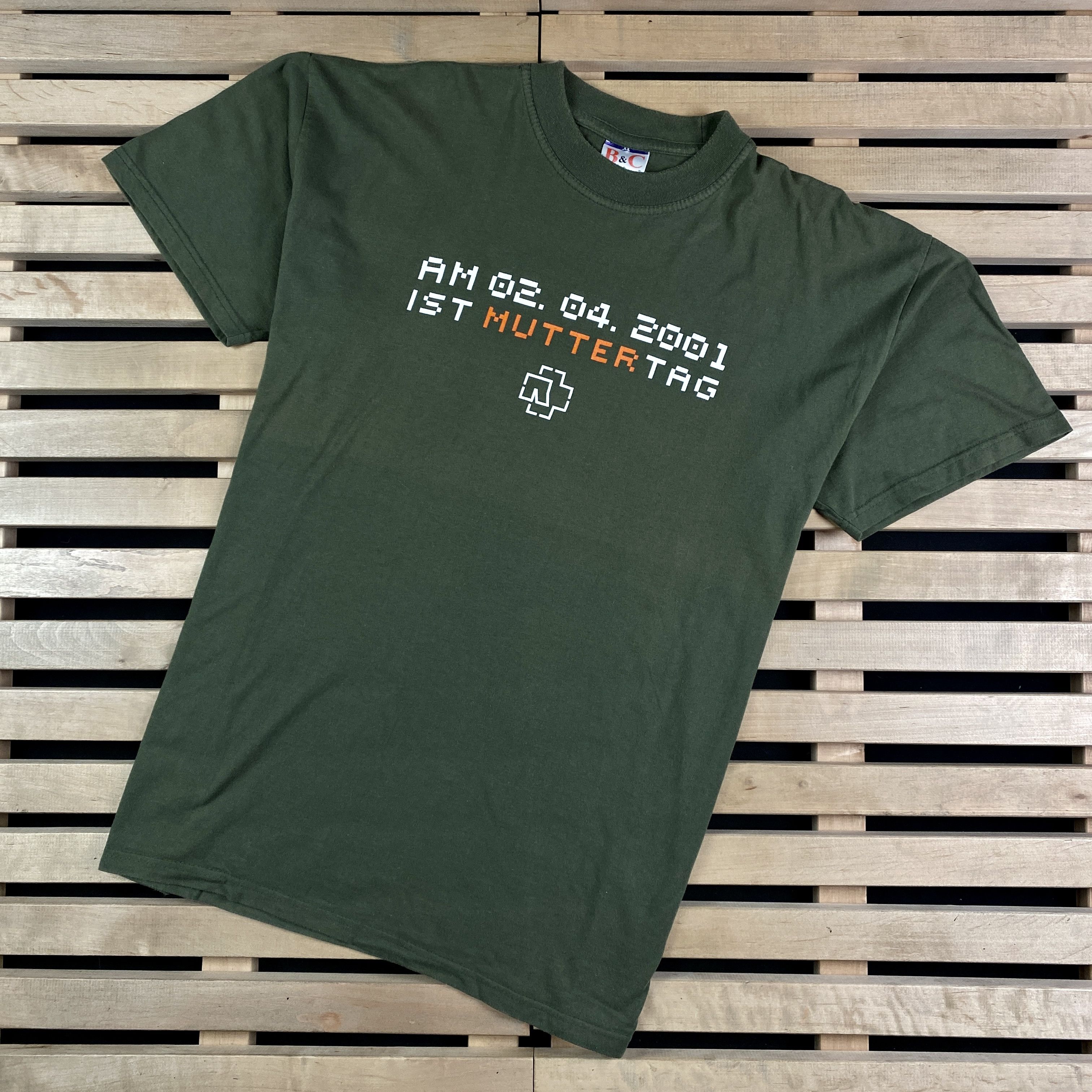 Band Tees × Vintage Mens T-Shirt Rammstein Vintage Size XL Size US XL / EU 56 / 4 - 1 Thumbnail