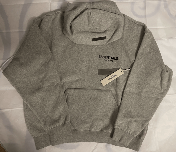 Fear of God 🔥🔥Fear of God Essentials Hoodie Dark Oatmeal Sz(L) Size US L / EU 52-54 / 3 - 4 Thumbnail