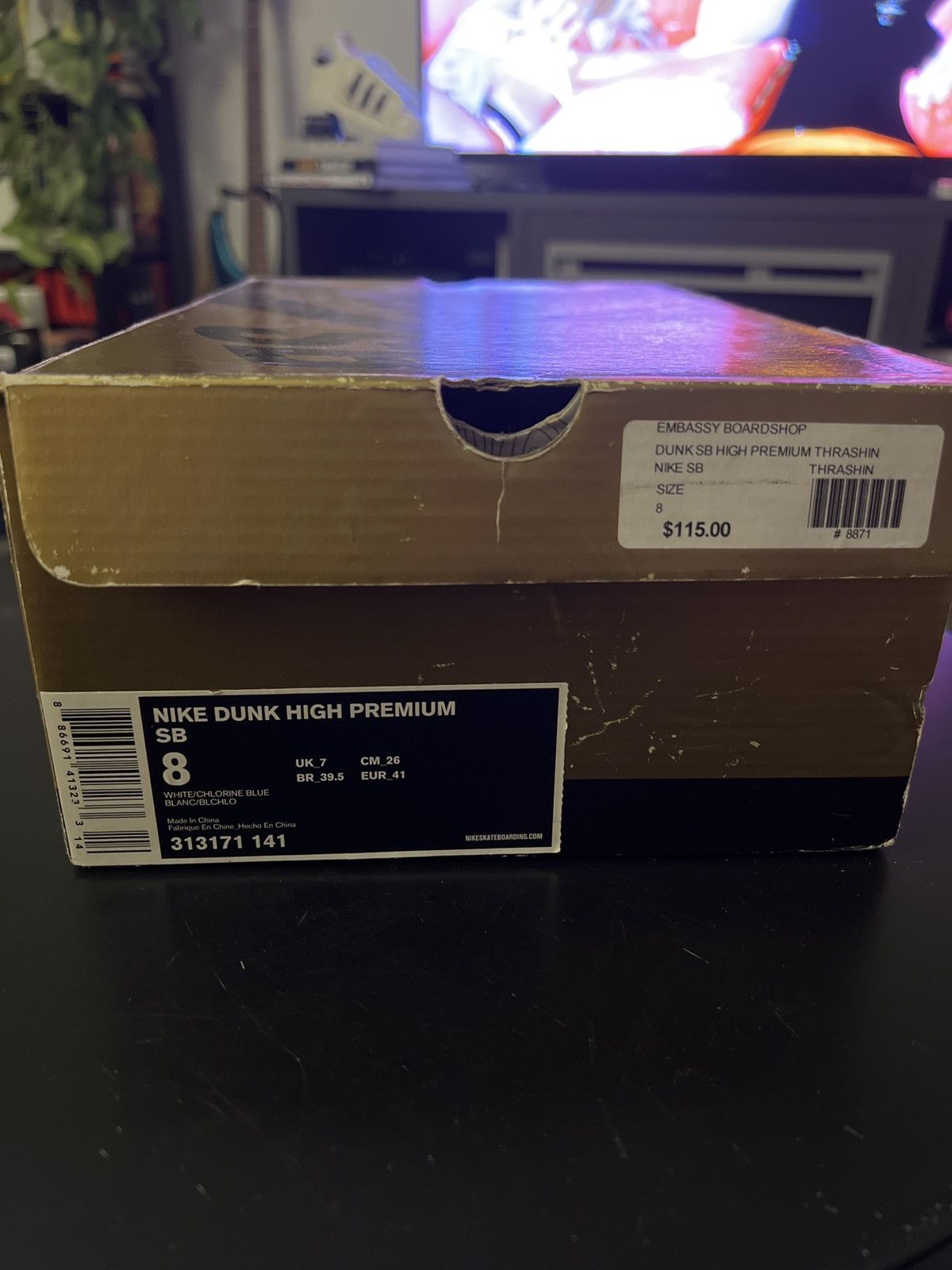 Nike Nike sb dunk high ‘Thrashin’ Sz. 8 Size US 8 / EU 41 - 7 Thumbnail
