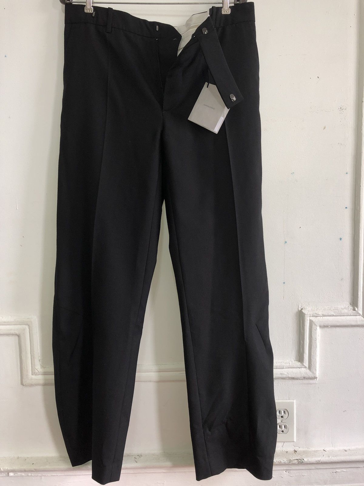 image of Namacheko Borujerd Trousers in Black, Men's (Size 34)
