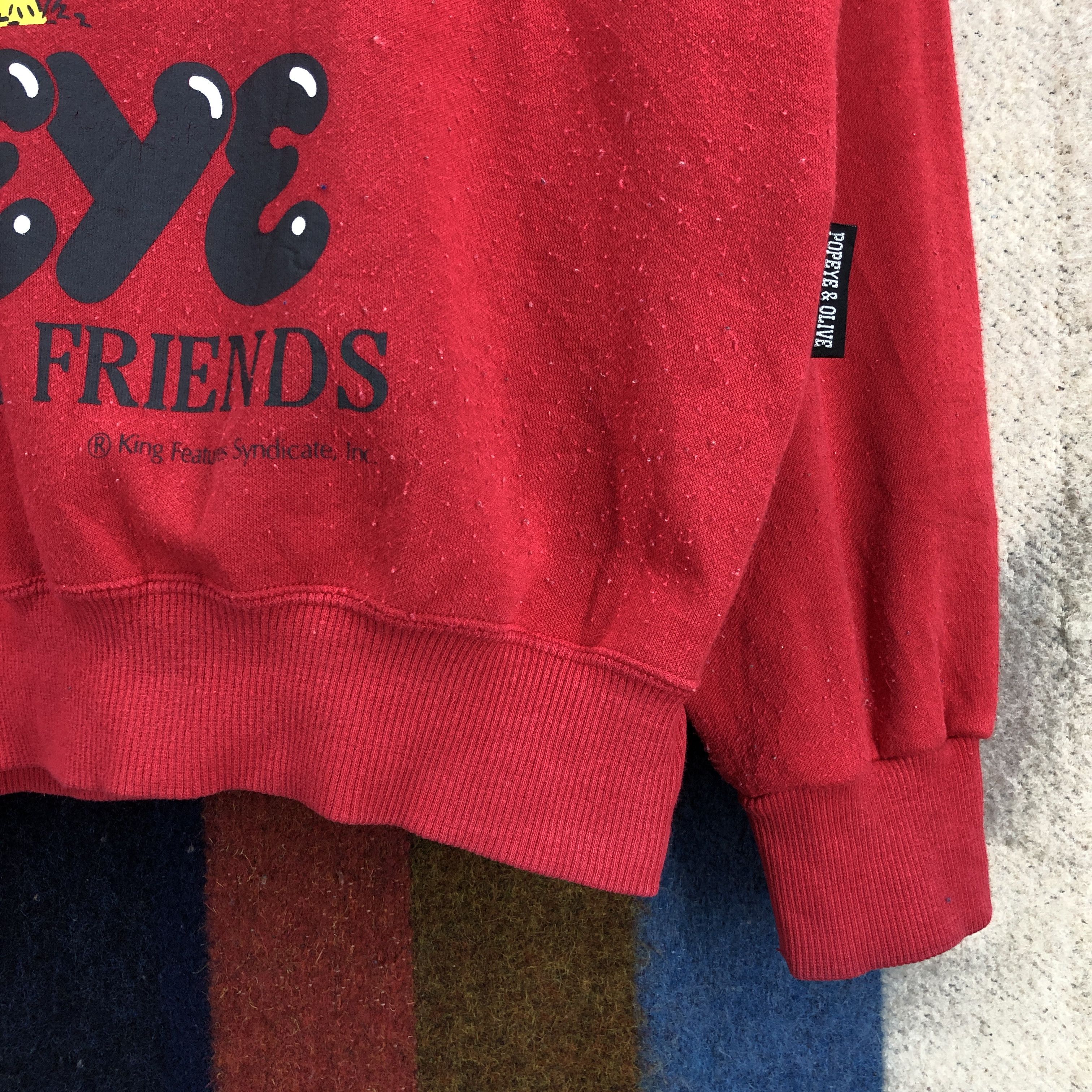 RENOWN POPEYE by PLUS ONE RENOWN Crew Neck Sweatshirt #0284/N Size US M / EU 48-50 / 2 - 3 Thumbnail