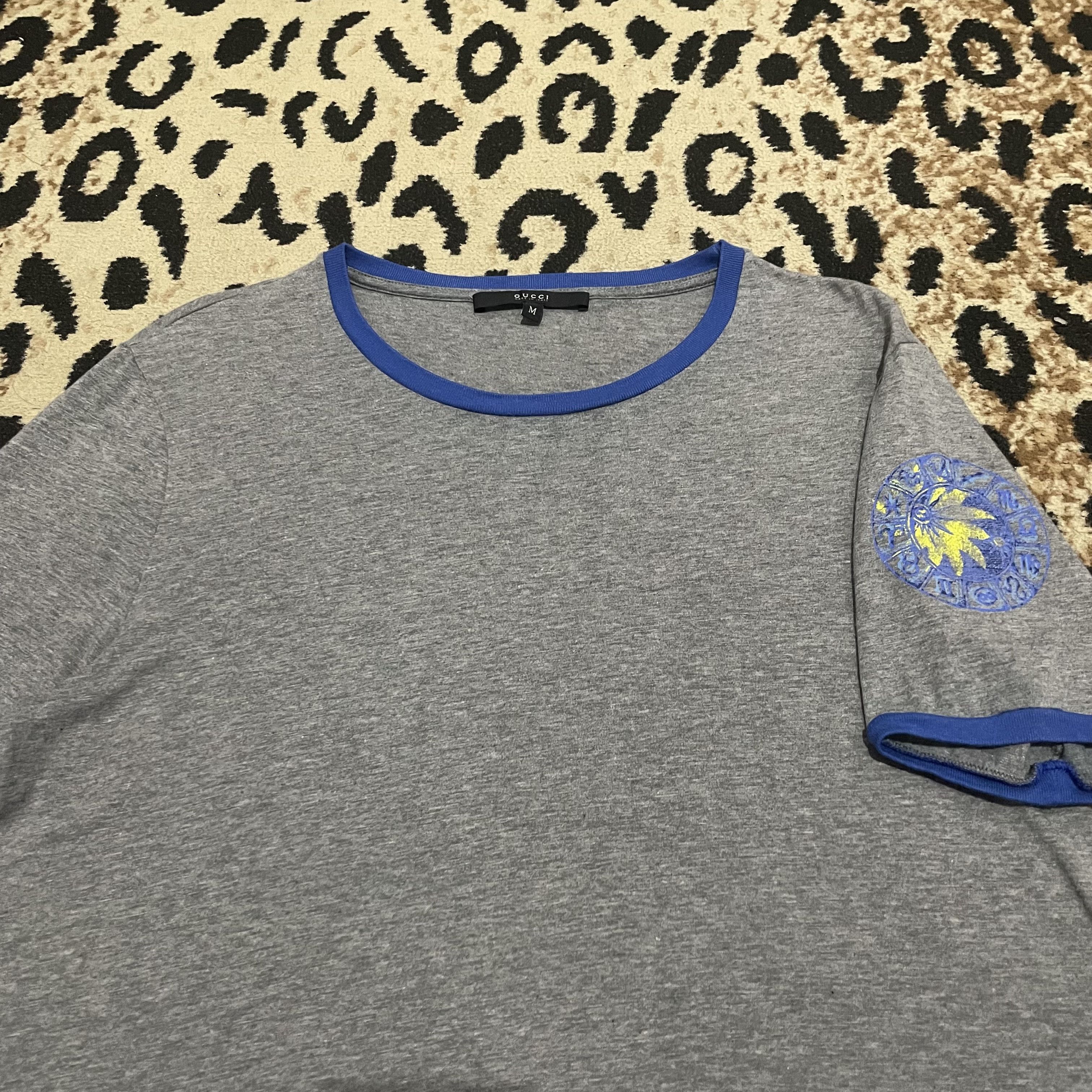 Gucci Vintage Gucci Zodiac Tee Size US M / EU 48-50 / 2 - 2 Thumbnail