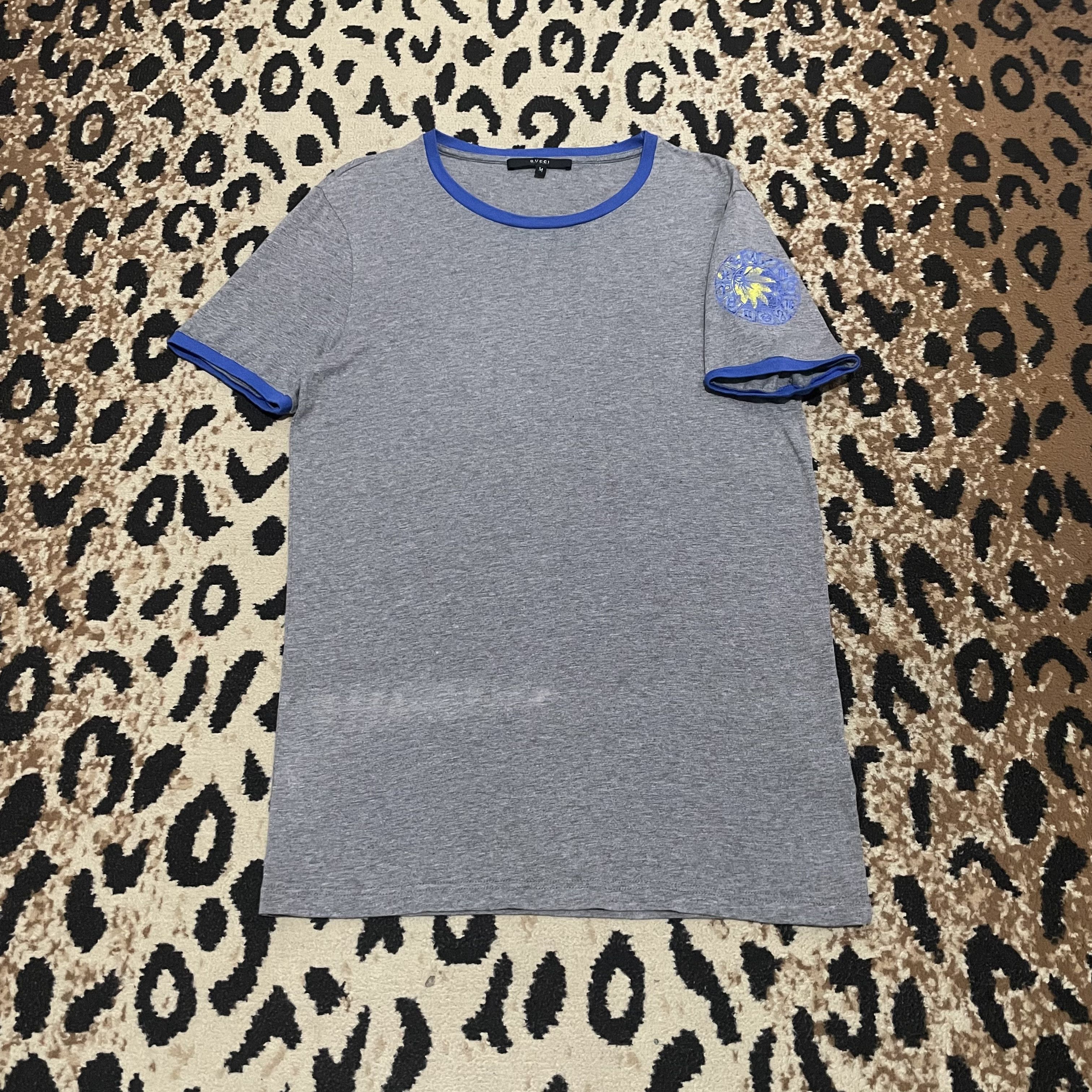 Gucci Vintage Gucci Zodiac Tee Size US M / EU 48-50 / 2 - 1 Thumbnail