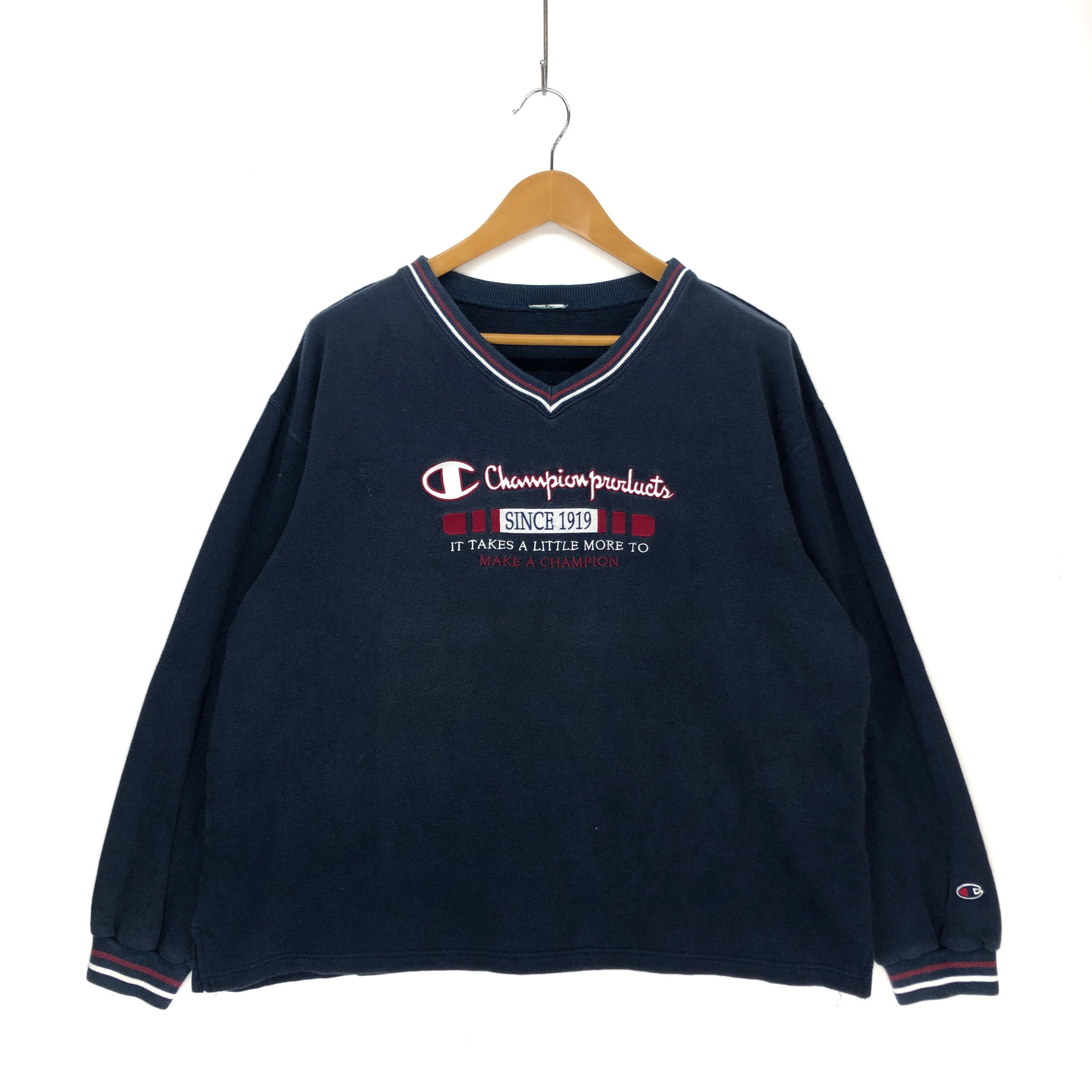 Champion CHAMPION PRODUCTS V Neck Sweatshirt Jumper 1183 41 Grailed