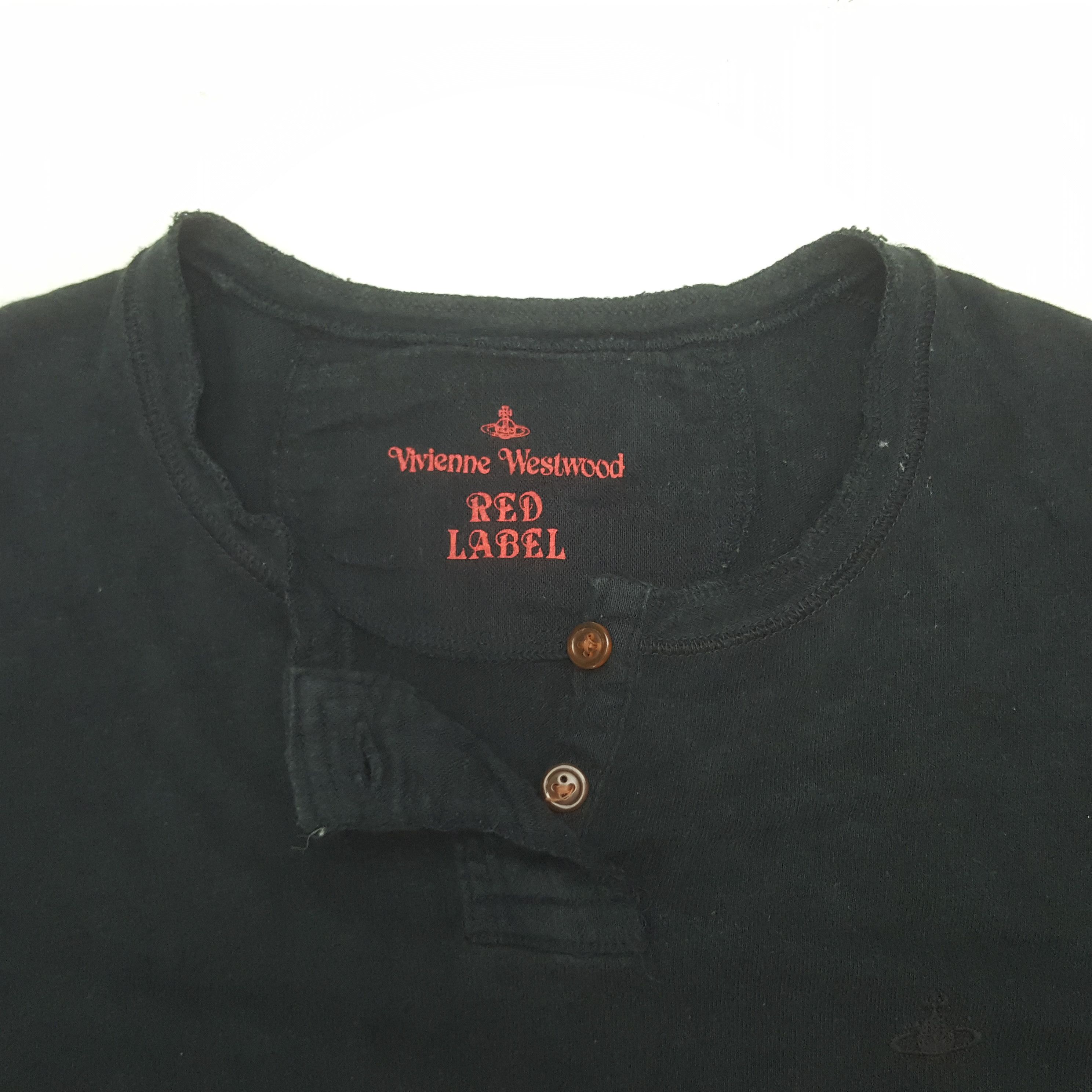 Designer × Vintage × Vivienne Westwood Vintage Vivienne Westwood Red Label Punk Style Tshirt Size S / US 4 / IT 40 - 4 Thumbnail
