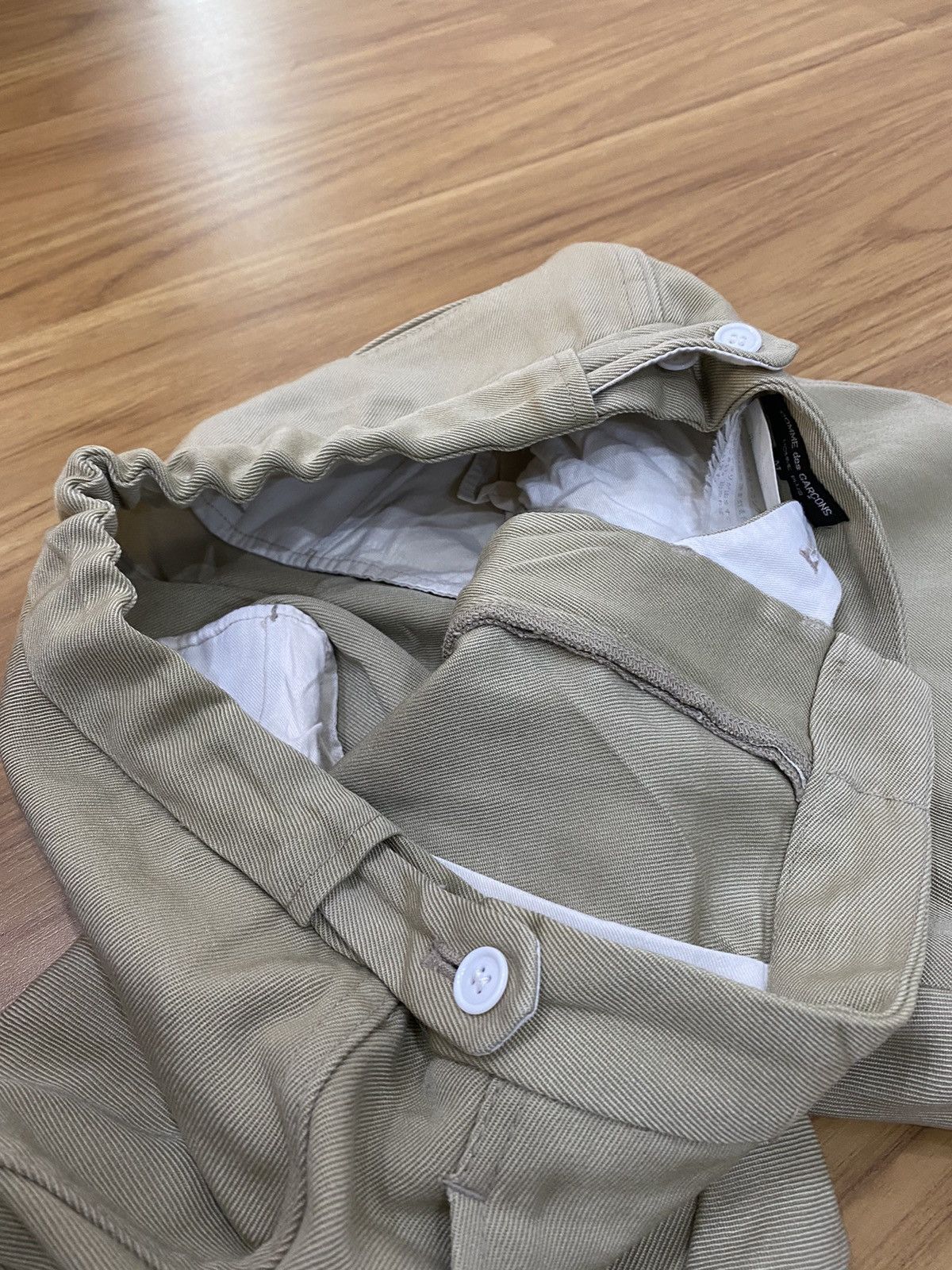 Comme des Garcons FW1997 CDG Back Zipper Casual Pant Size US 32 / EU 48 - 12 Thumbnail