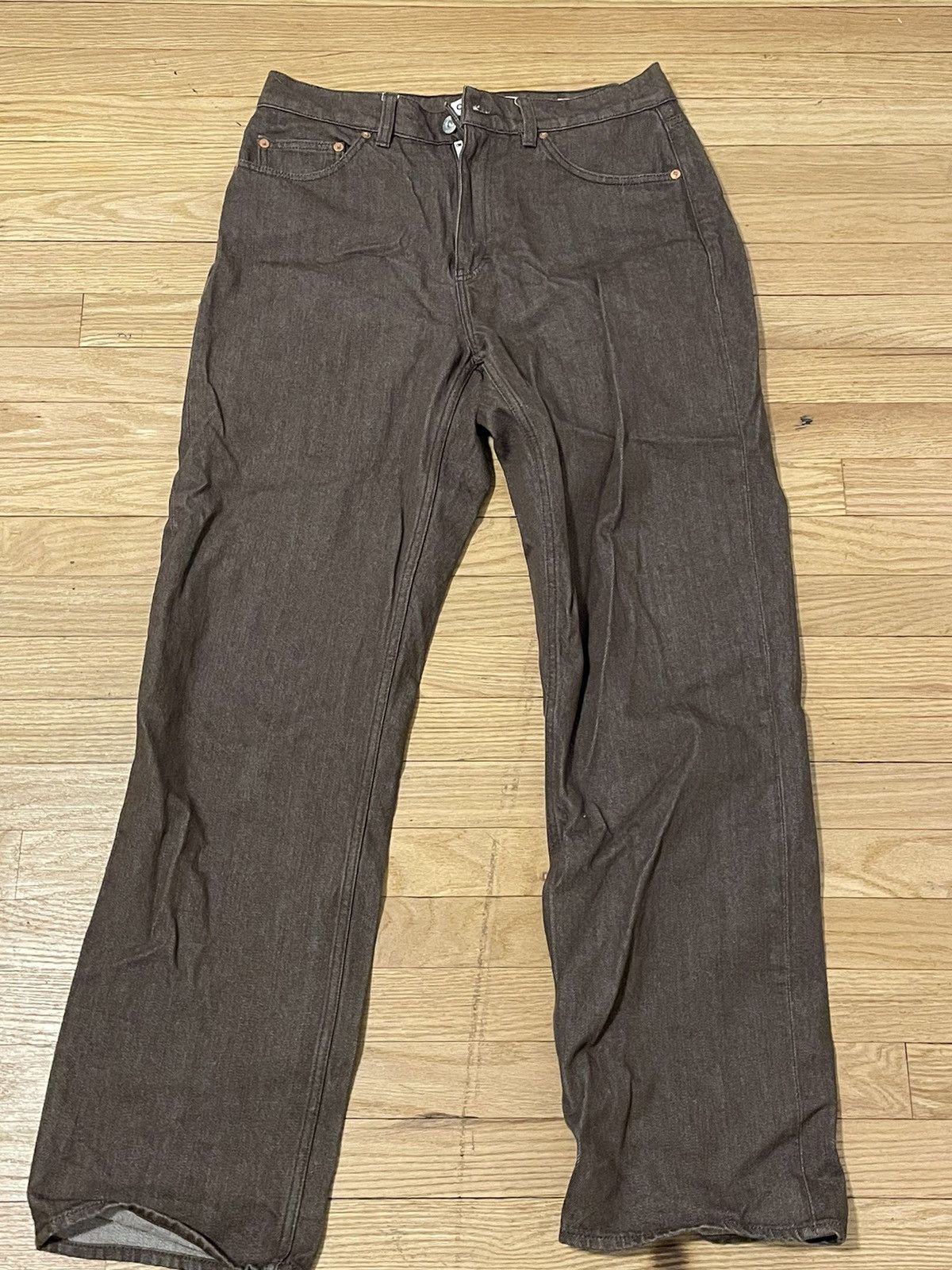 Our Legacy Our Legacy Formal Cut Brown Denim Size US 31 - 3 Thumbnail