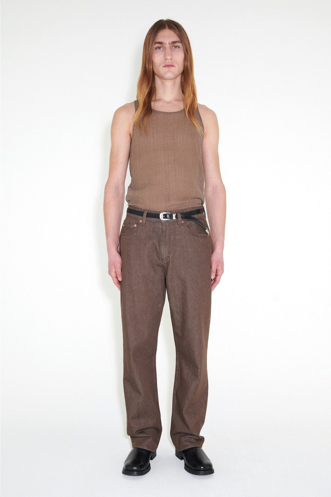 Our Legacy Our Legacy Formal Cut Brown Denim Size US 31 - 2 Thumbnail