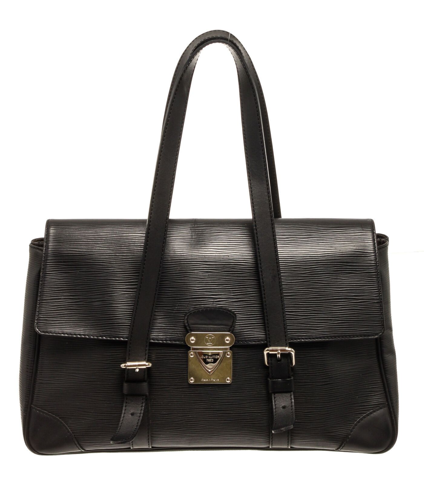 Louis Vuitton Black Epi Leather Segur MM Shoulder bag