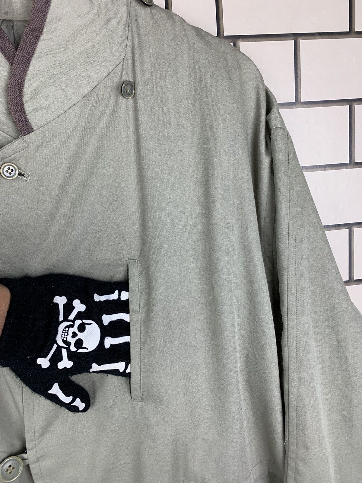 Japanese Brand × Kansai Yamamoto × Vintage Vintage Japanese Brand Kansai Man Long Jacket Size US L / EU 52-54 / 3 - 13 Thumbnail