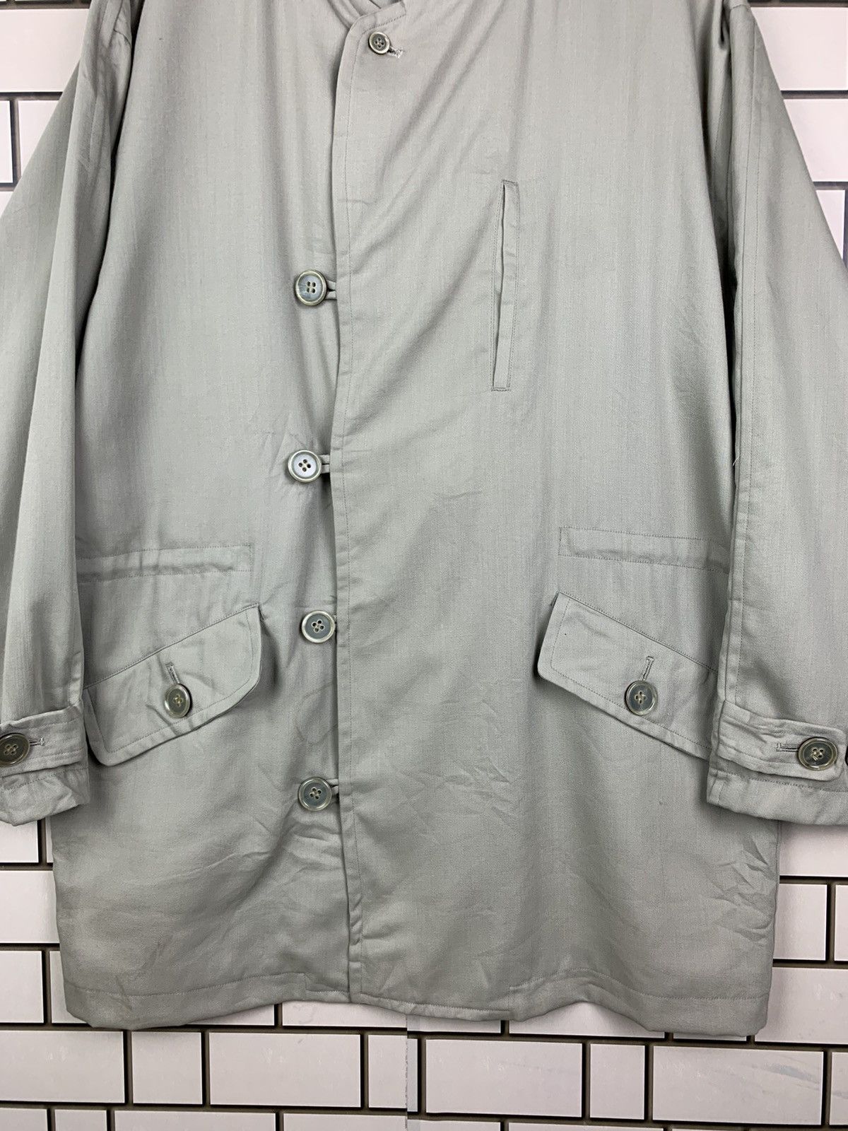 Japanese Brand × Kansai Yamamoto × Vintage Vintage Japanese Brand Kansai Man Long Jacket Size US L / EU 52-54 / 3 - 7 Thumbnail