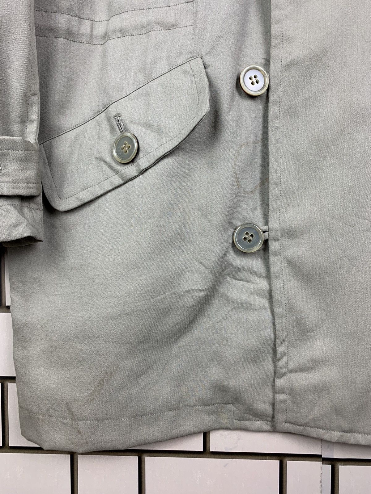 Japanese Brand × Kansai Yamamoto × Vintage Vintage Japanese Brand Kansai Man Long Jacket Size US L / EU 52-54 / 3 - 10 Thumbnail