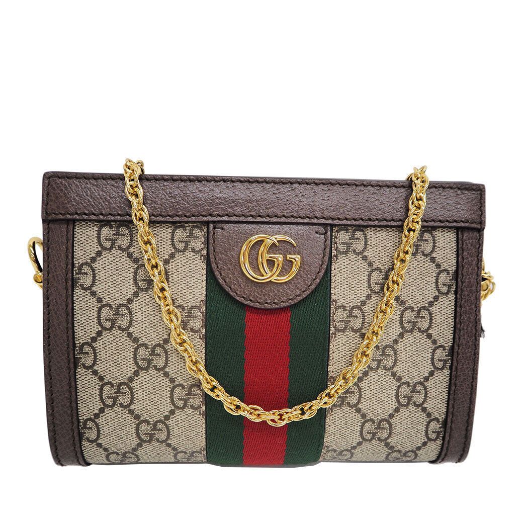 Gucci Ophidia Mini Chain Shoulder Bag GG Supreme