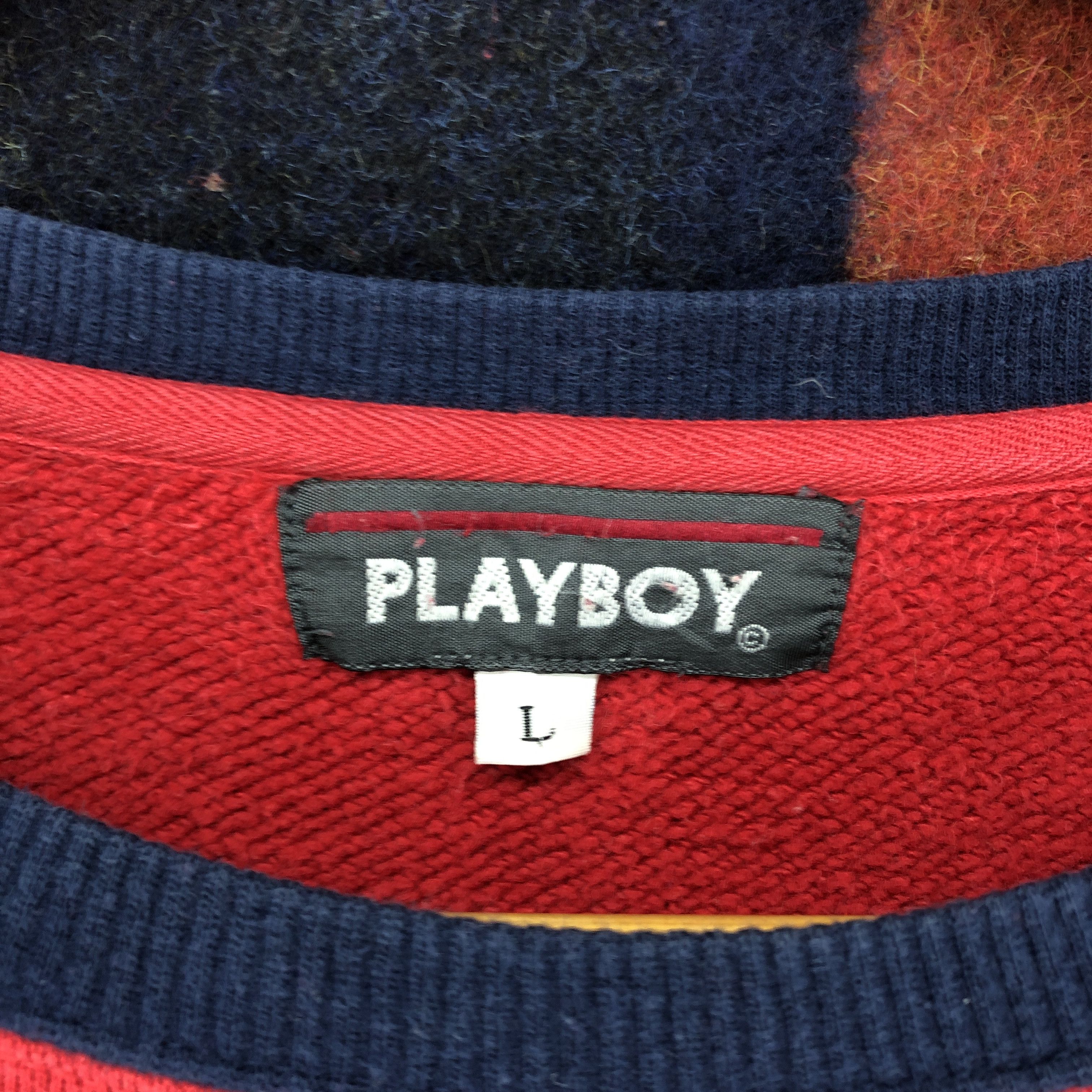 Playboy Vintage PLAYBOY BUNNY Crew Neck Sweatshirt #0423/R Size US L / EU 52-54 / 3 - 5 Thumbnail