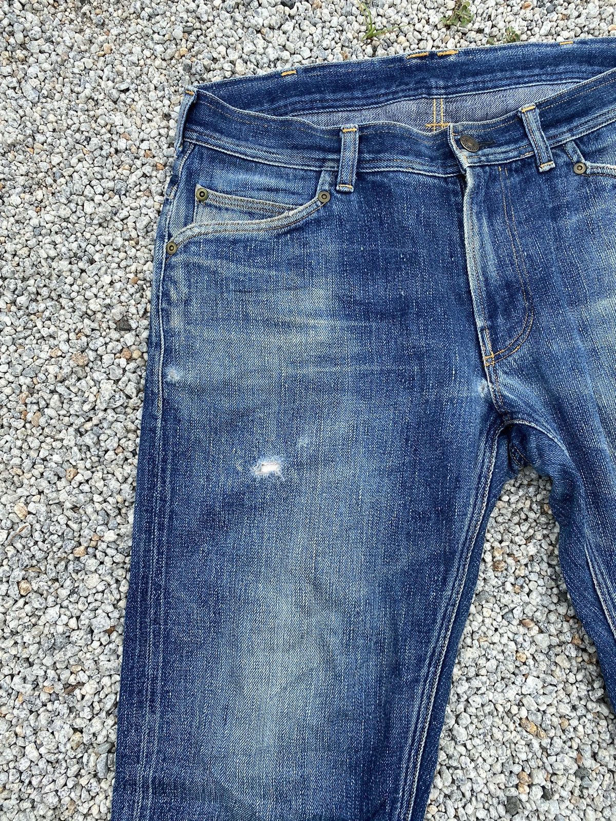 Blue Blue Japan Blue Blue Selvedge Jeans Made in Japan Size US 32 / EU 48 - 11 Thumbnail