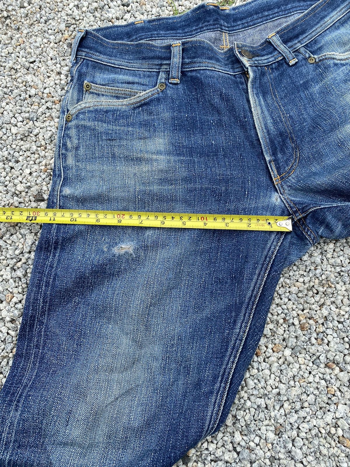 Blue Blue Japan Blue Blue Selvedge Jeans Made in Japan Size US 32 / EU 48 - 8 Thumbnail
