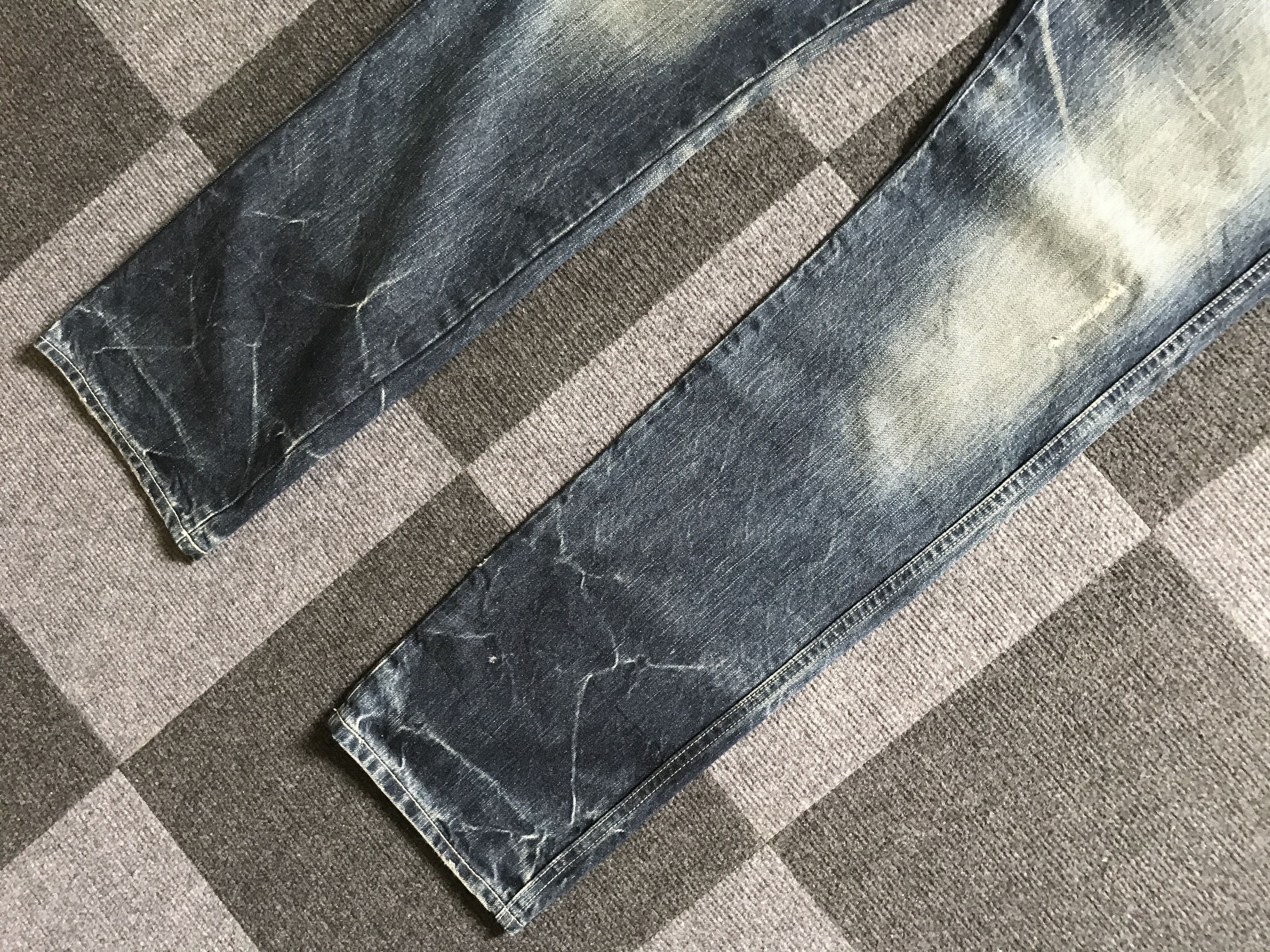 Japanese Brand CP243 Johnbull Distressed Half Cargo Jeans Size US 30 / EU 46 - 5 Thumbnail