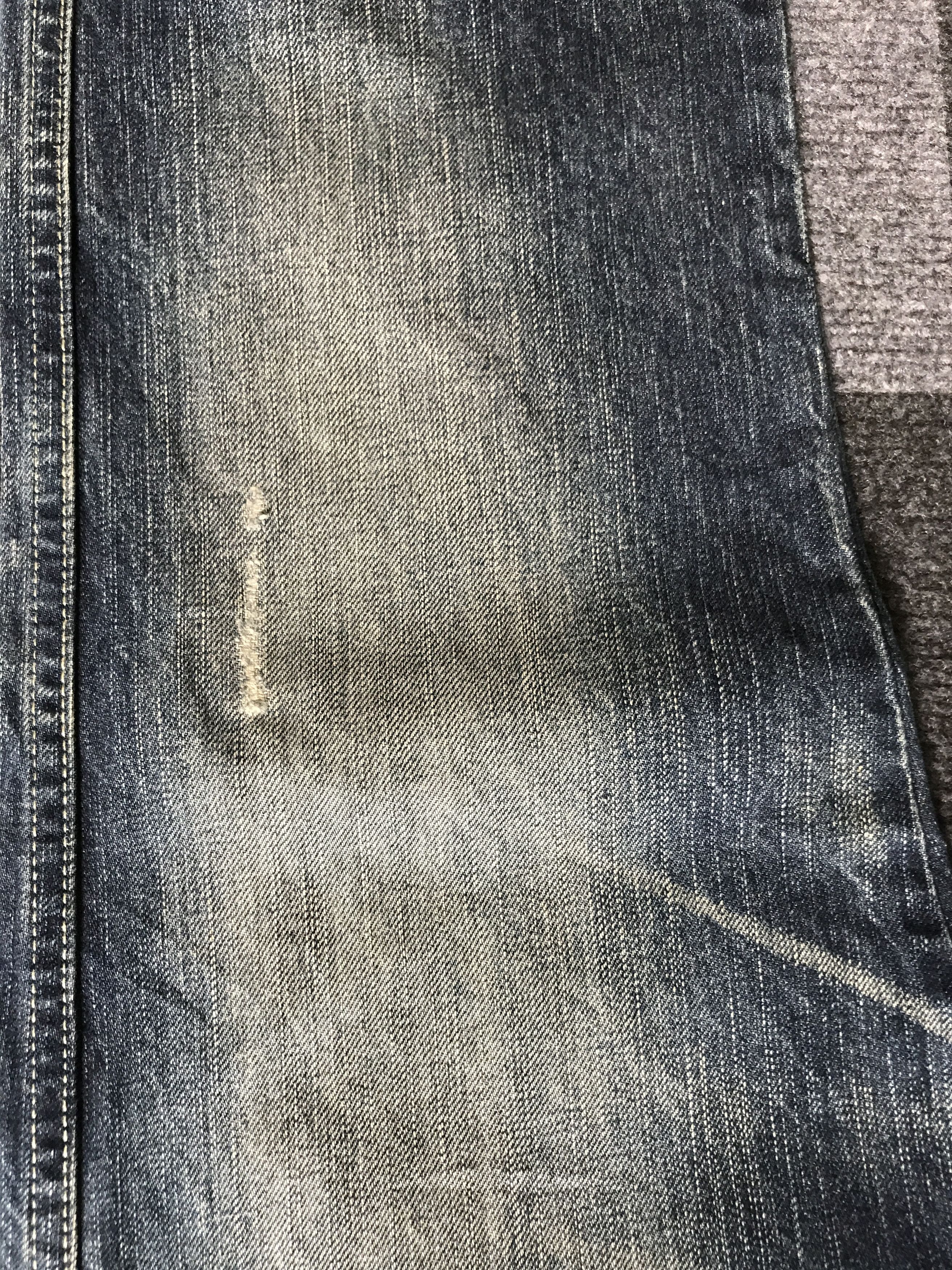 Japanese Brand CP243 Johnbull Distressed Half Cargo Jeans Size US 30 / EU 46 - 8 Thumbnail