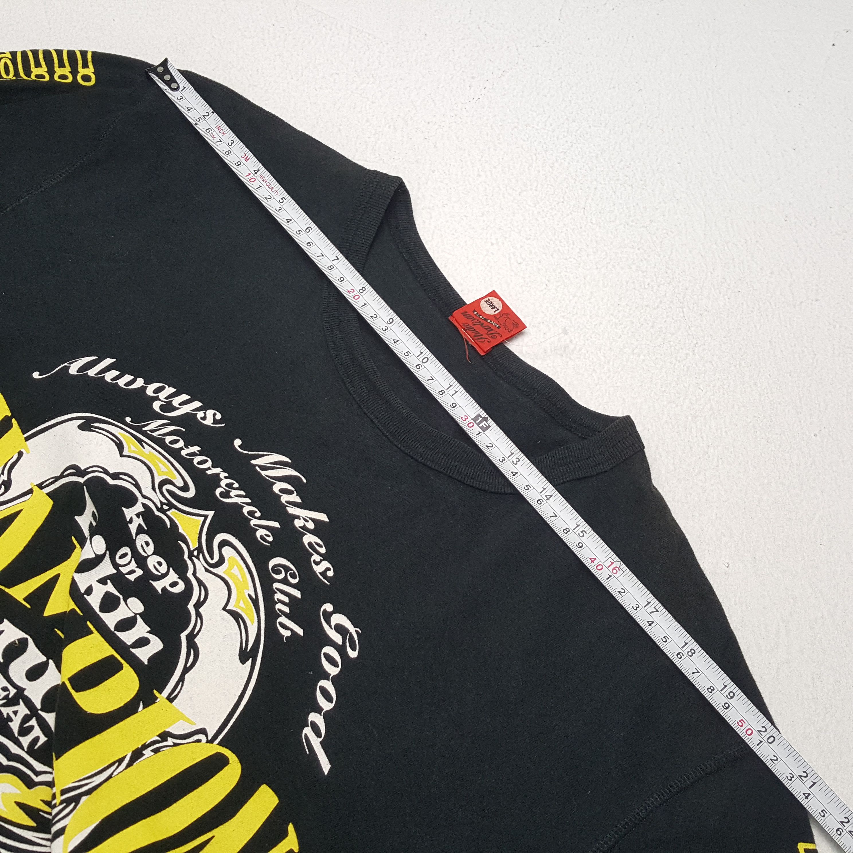 Japanese Brand × Studio D'Artisan × Vintage STUDIO D'ARTISAN Motorcycle Club Long Sleeve Tshirt Size US L / EU 52-54 / 3 - 4 Thumbnail