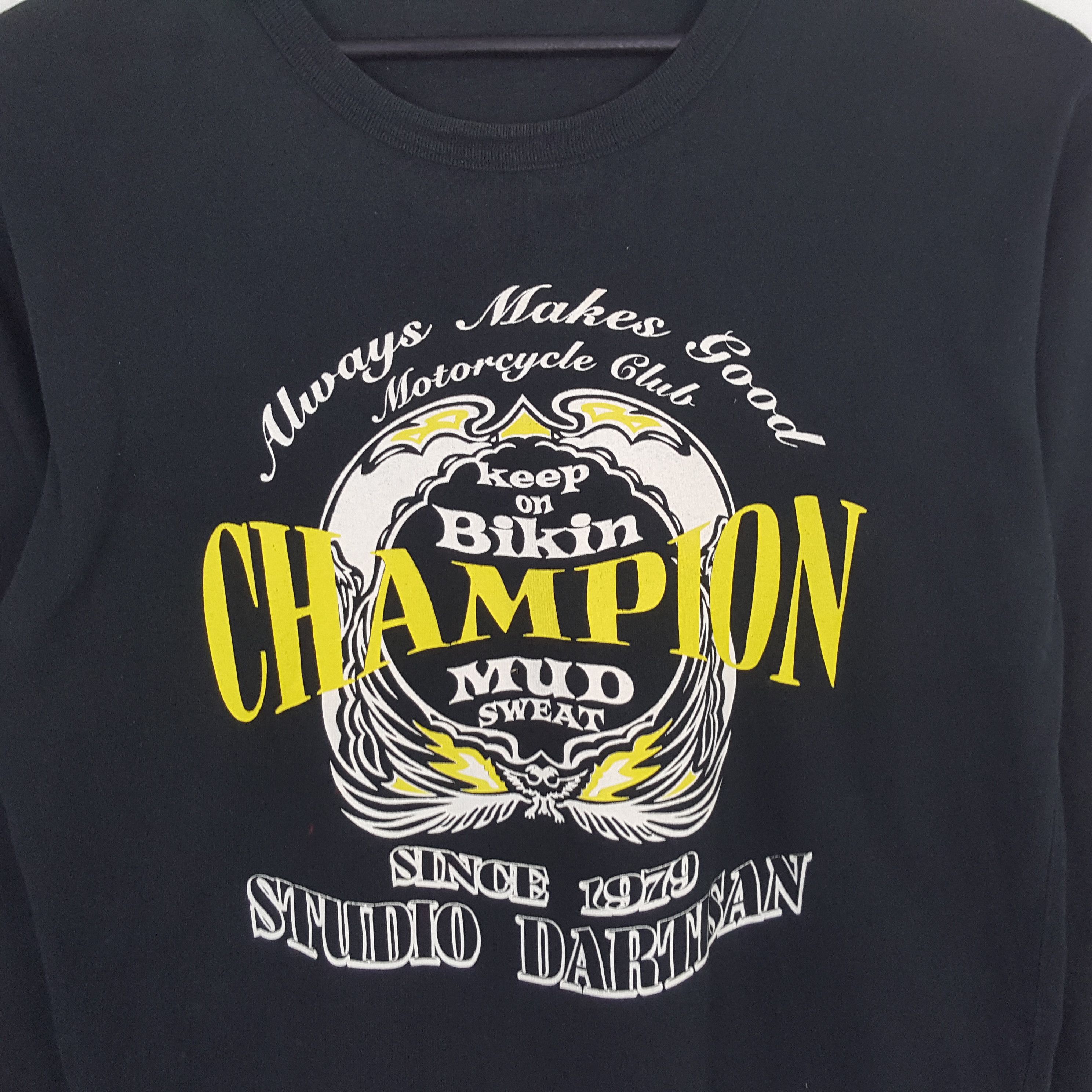 Japanese Brand × Studio D'Artisan × Vintage STUDIO D'ARTISAN Motorcycle Club Long Sleeve Tshirt Size US L / EU 52-54 / 3 - 2 Thumbnail