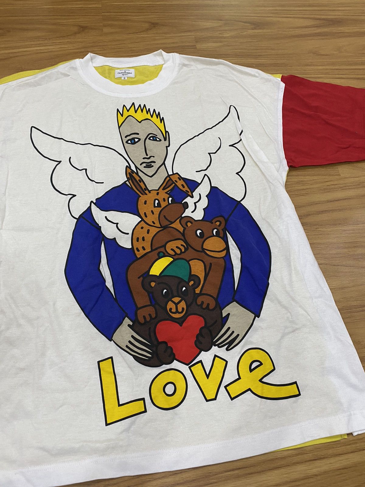 Jean Charles De Castelbajac Jean Charles De Castelbajac Sport Love Photography Tee Size US L / EU 52-54 / 3 - 4 Thumbnail