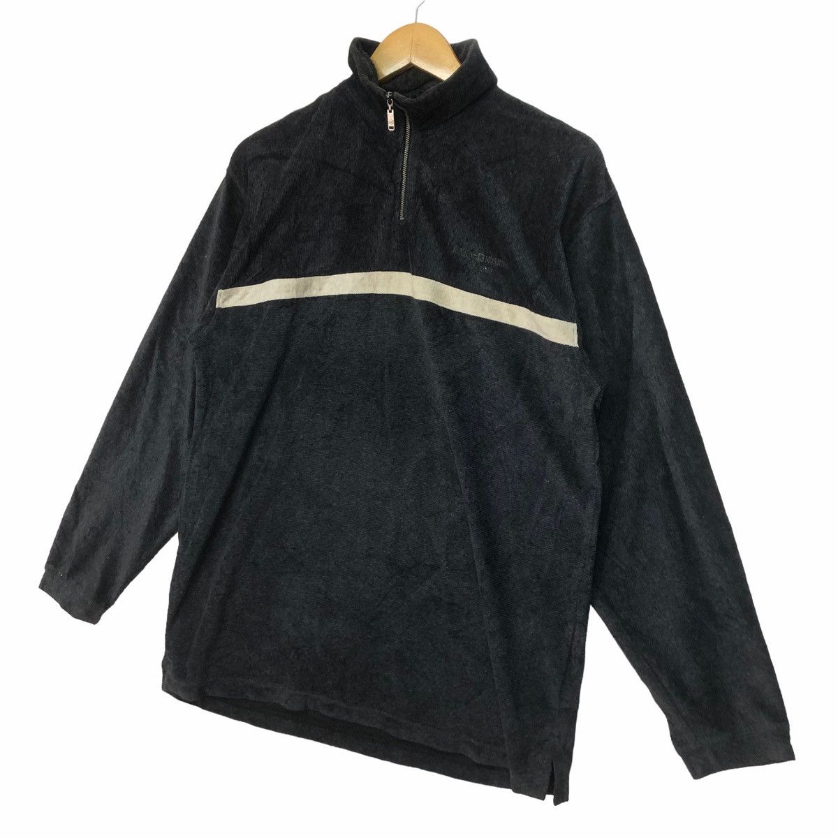 MR JUNKO Junko Koshino For Men Quarter Zip Sweatshirt Grey L