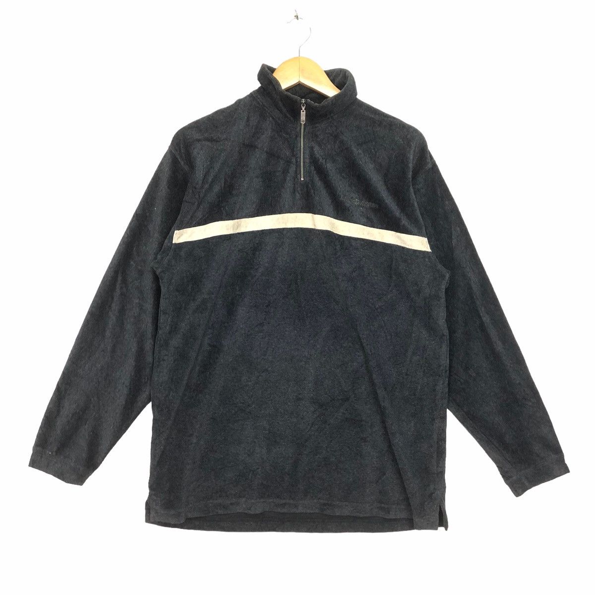 MR JUNKO Junko Koshino For Men Quarter Zip Sweatshirt Grey L