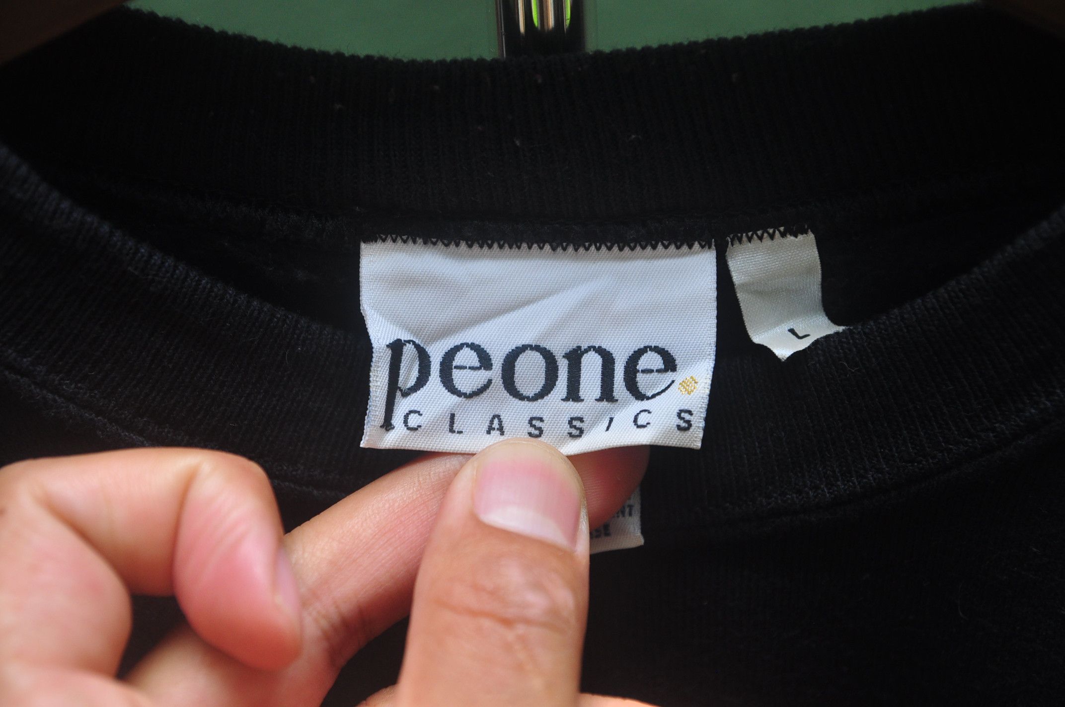 Designer × Japanese Brand × Vintage Peone Classics Sweatshirt Size US L / EU 52-54 / 3 - 6 Thumbnail