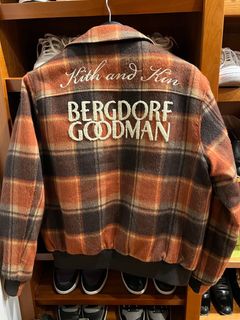 Kith for Bergdorf Goodman Astor Plaid Waist Bag Red - FW20 Men's - US