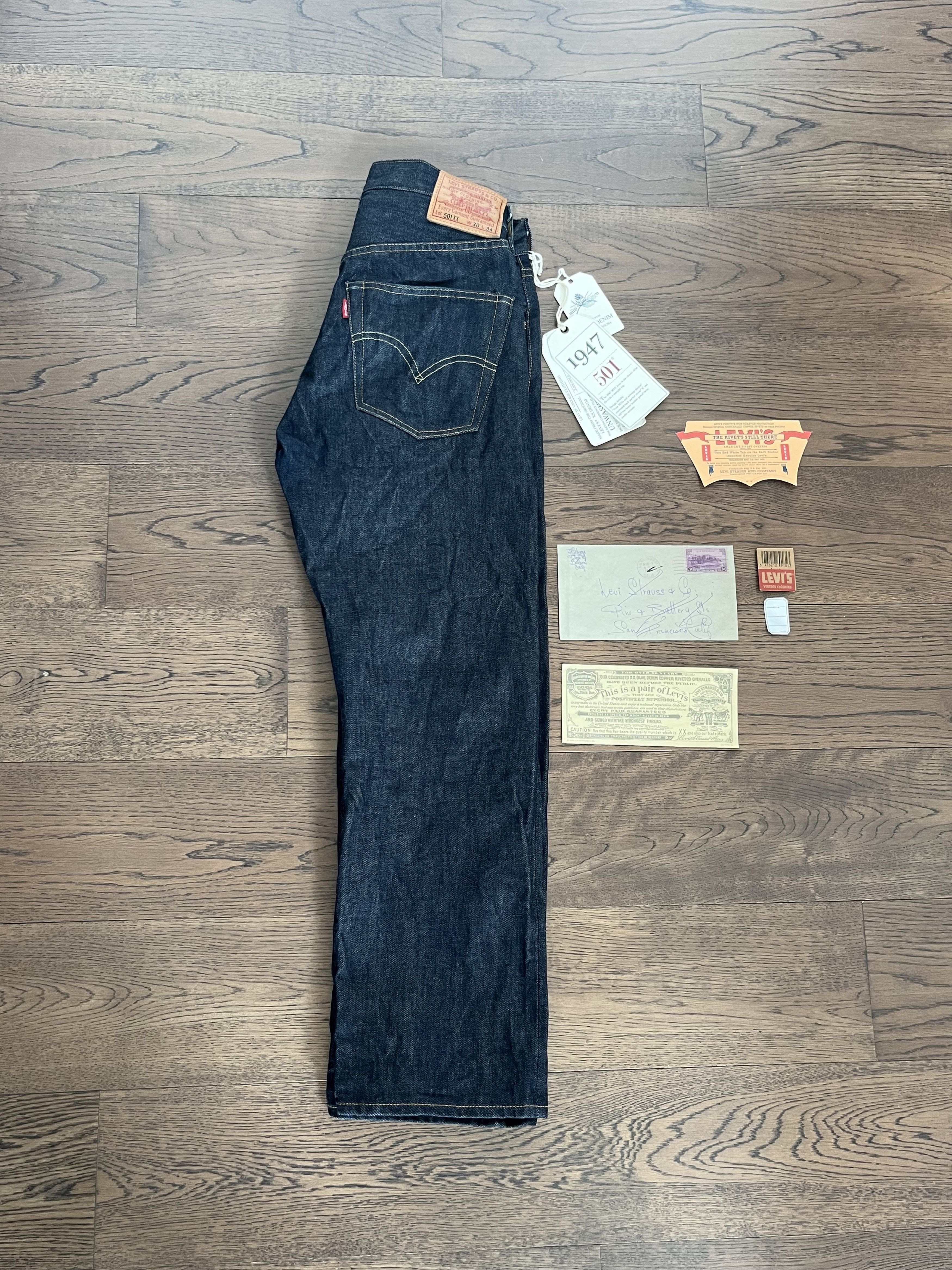 Levi's Vintage Clothing 501xx 1947 model LVC Levi's jeans | Grailed