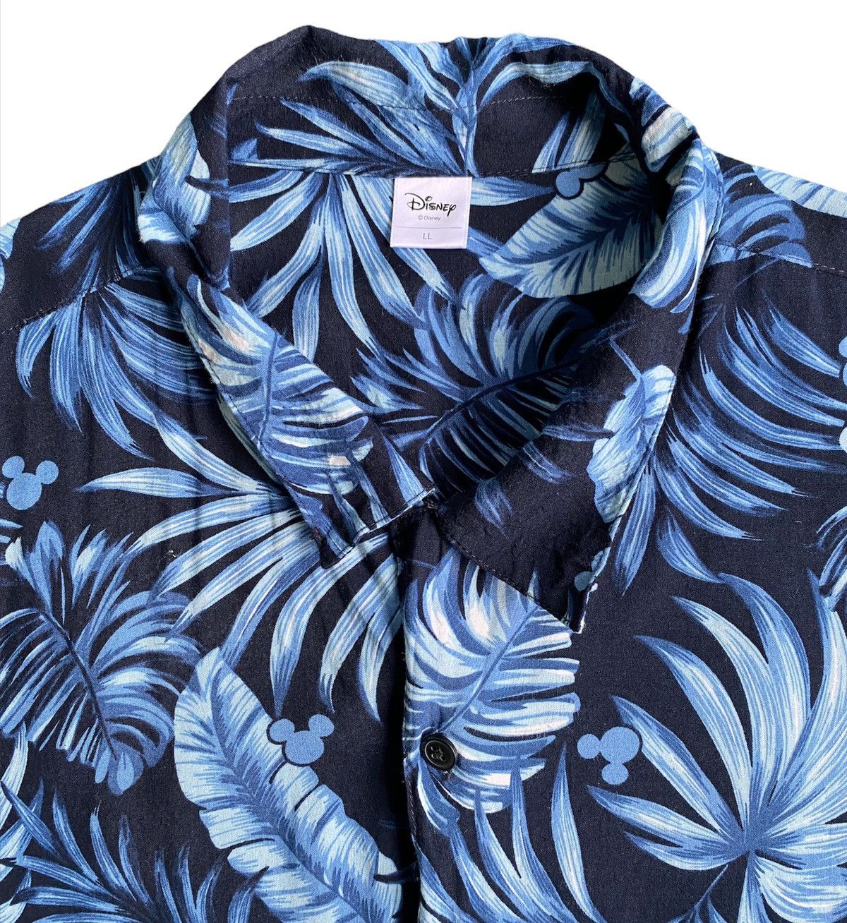 Disney Disney Mickey Hawaii Full Print Button Shirt Ups Size US L / EU 52-54 / 3 - 4 Thumbnail
