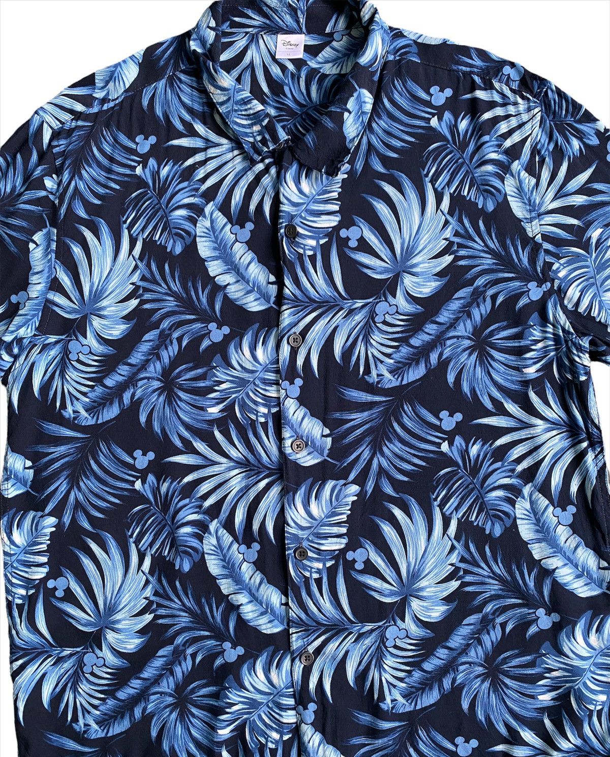 Disney Disney Mickey Hawaii Full Print Button Shirt Ups Size US L / EU 52-54 / 3 - 5 Thumbnail