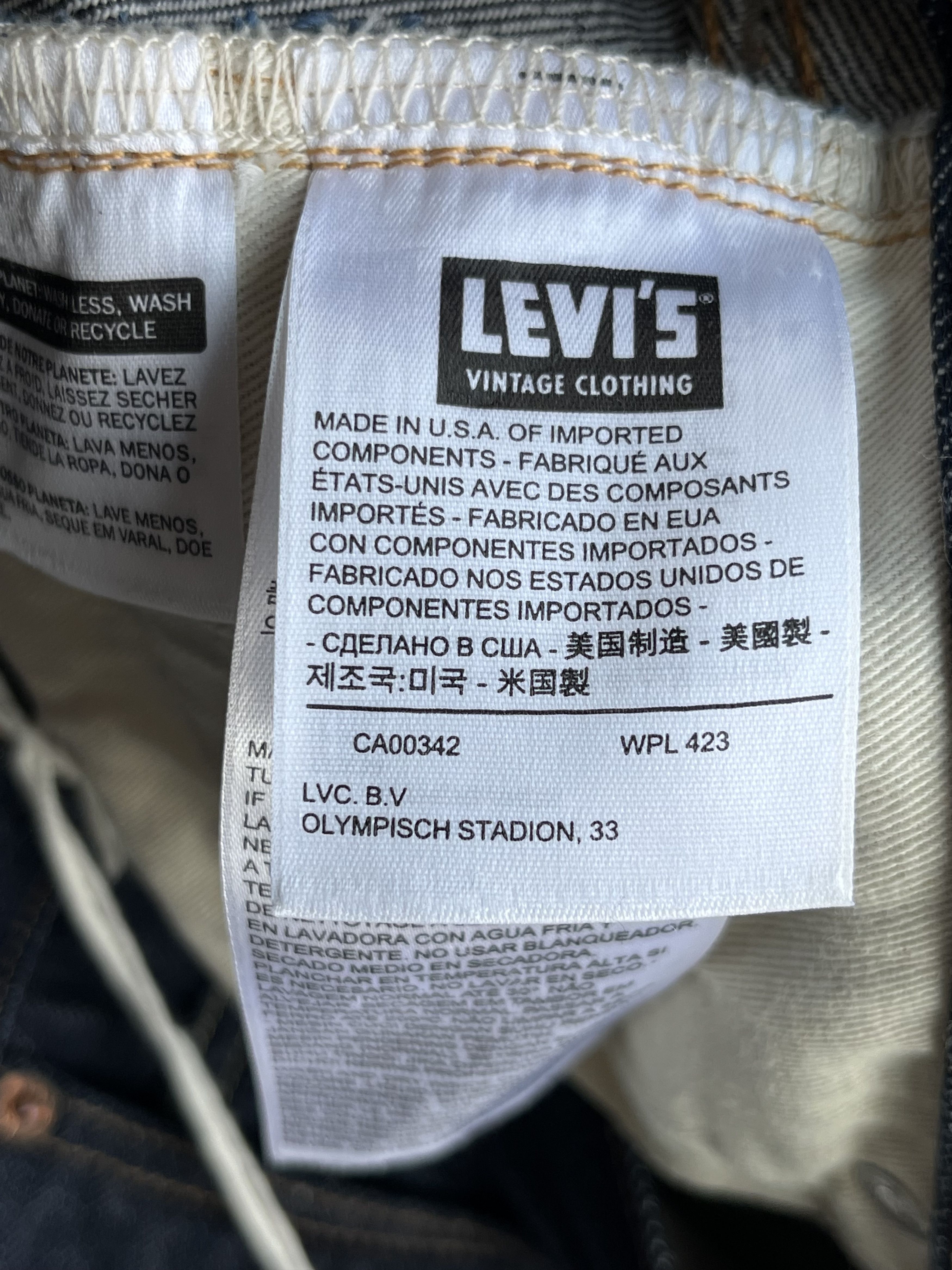 Levi's Vintage Clothing Levis Vintage Clothing LVC 1966 501 XX USA Made Jeans Levi's Size US 30 / EU 46 - 12 Thumbnail