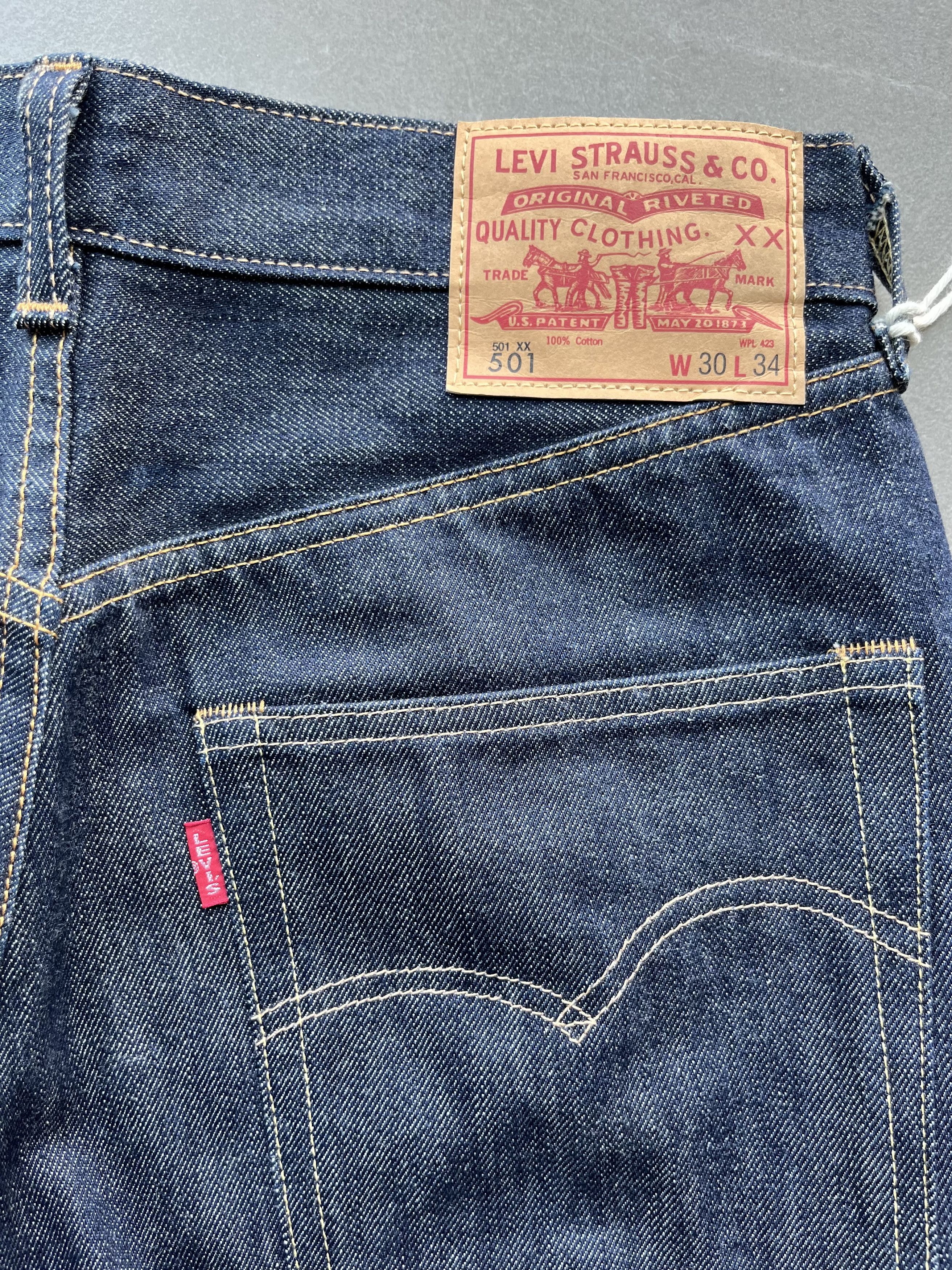 Levi's Vintage Clothing Levis Vintage Clothing LVC 1966 501 XX USA Made Jeans Levi's Size US 30 / EU 46 - 8 Thumbnail