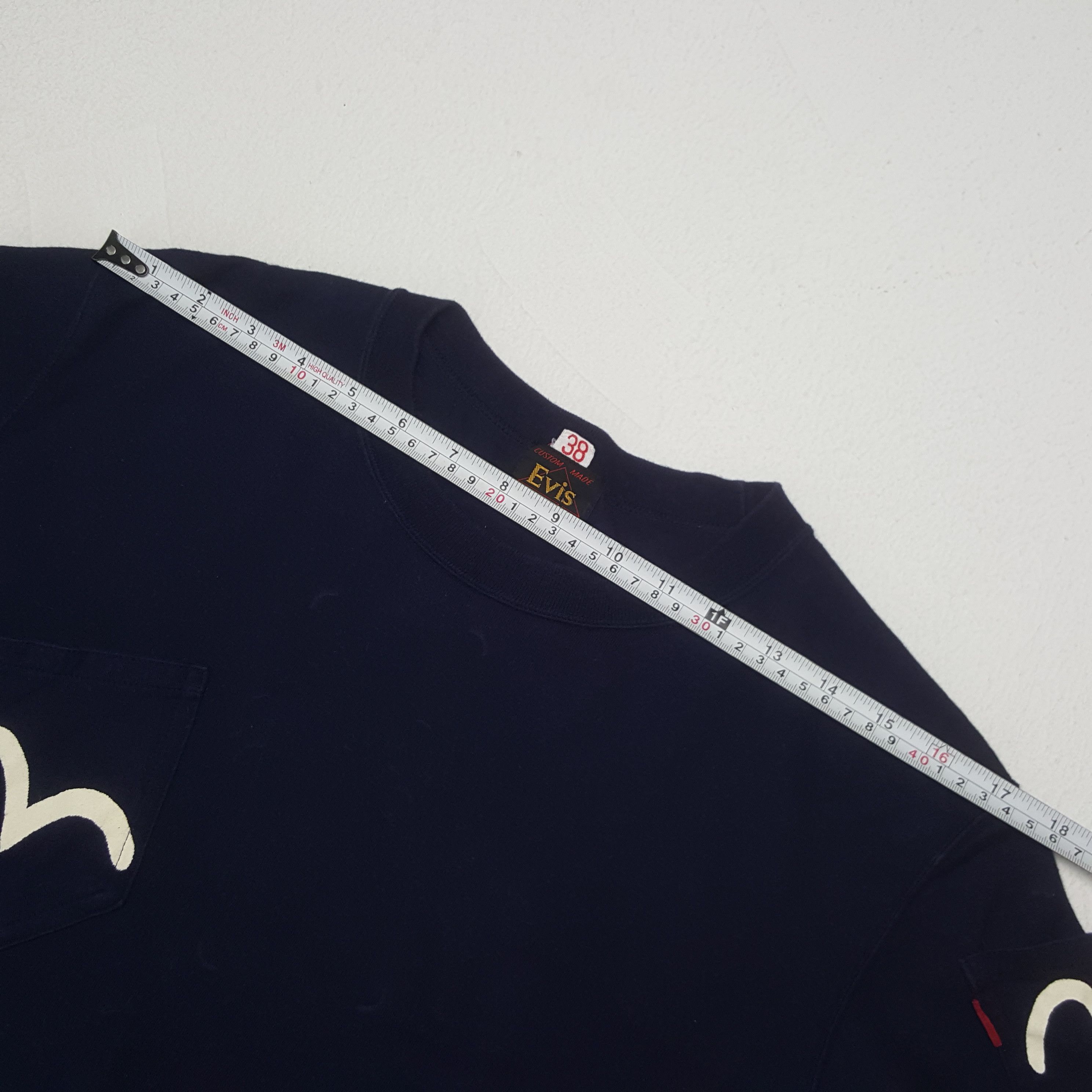 Evisu × Japanese Brand × Vintage Vintage Evis Japanese Brand Long Sleeve Tshirt Size US M / EU 48-50 / 2 - 5 Thumbnail