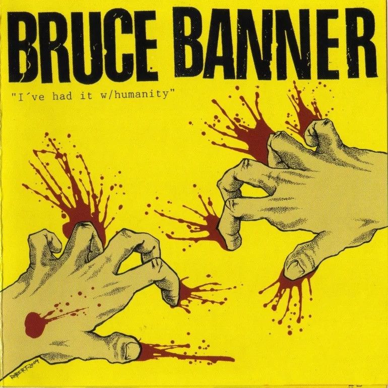 Band Tees Vintage Bruce banner Mick Jenkins metal Punk Band tees Size US XL / EU 56 / 4 - 5 Thumbnail