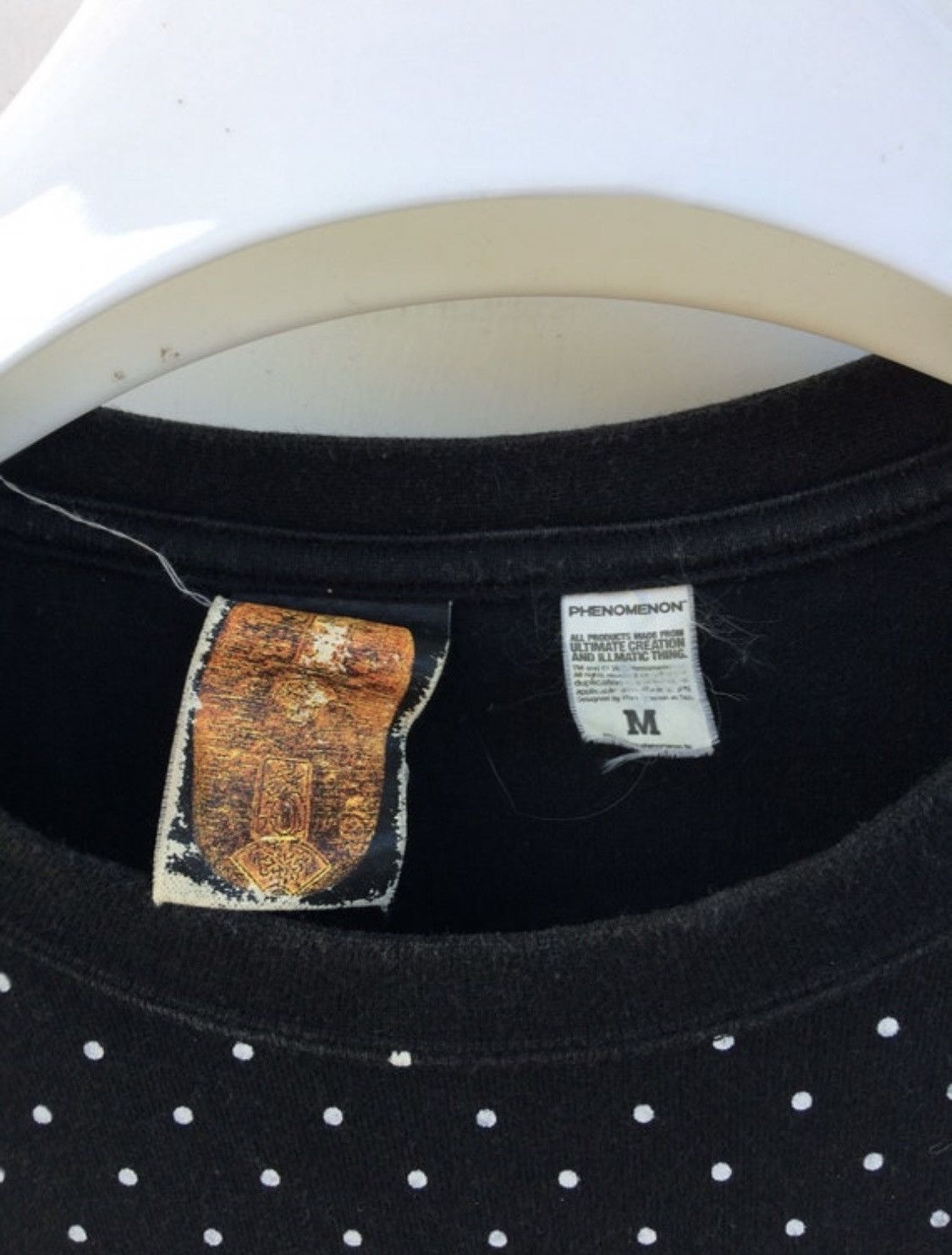 Japanese Brand × PHENOMENON Rare PHENOMENON japan polka dot New York arc logo shirt Size US M / EU 48-50 / 2 - 3 Thumbnail