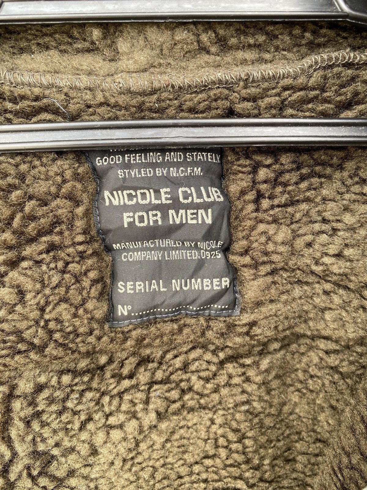 Japanese Brand × Vintage NICOLE CLUB FOR MEN japan NCFM sherpa lining winter jacket Size US M / EU 48-50 / 2 - 5 Thumbnail