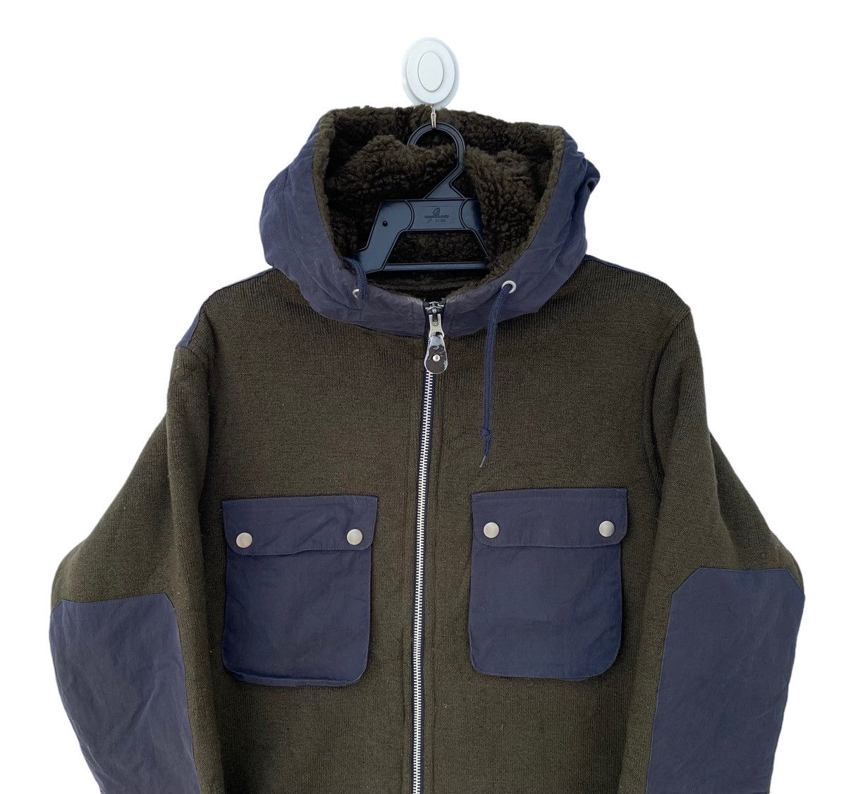 Japanese Brand × Vintage NICOLE CLUB FOR MEN japan NCFM sherpa lining winter jacket Size US M / EU 48-50 / 2 - 2 Thumbnail