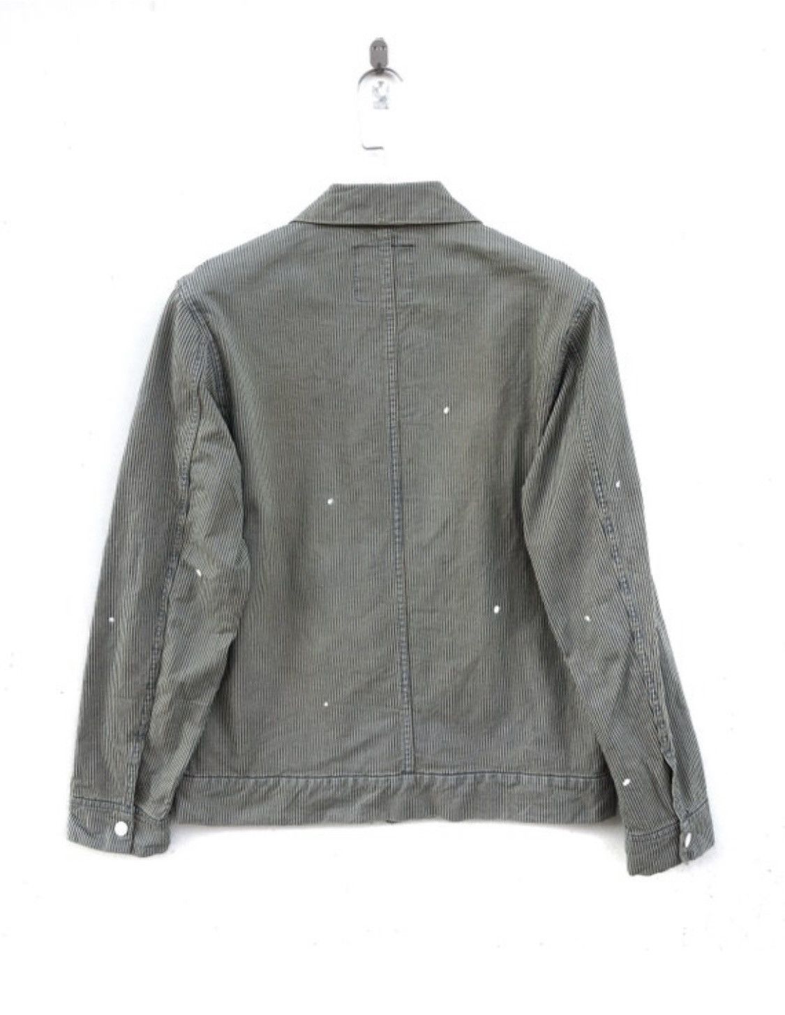 Japanese Brand × Vintage SINDEE japan paint dot art punk zipper jacket Size US M / EU 48-50 / 2 - 4 Thumbnail