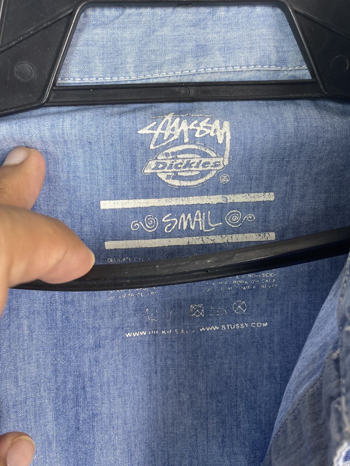 Dickies × Stussy Dickies for Stussy global roots workwear shirts Size US S / EU 44-46 / 1 - 8 Thumbnail