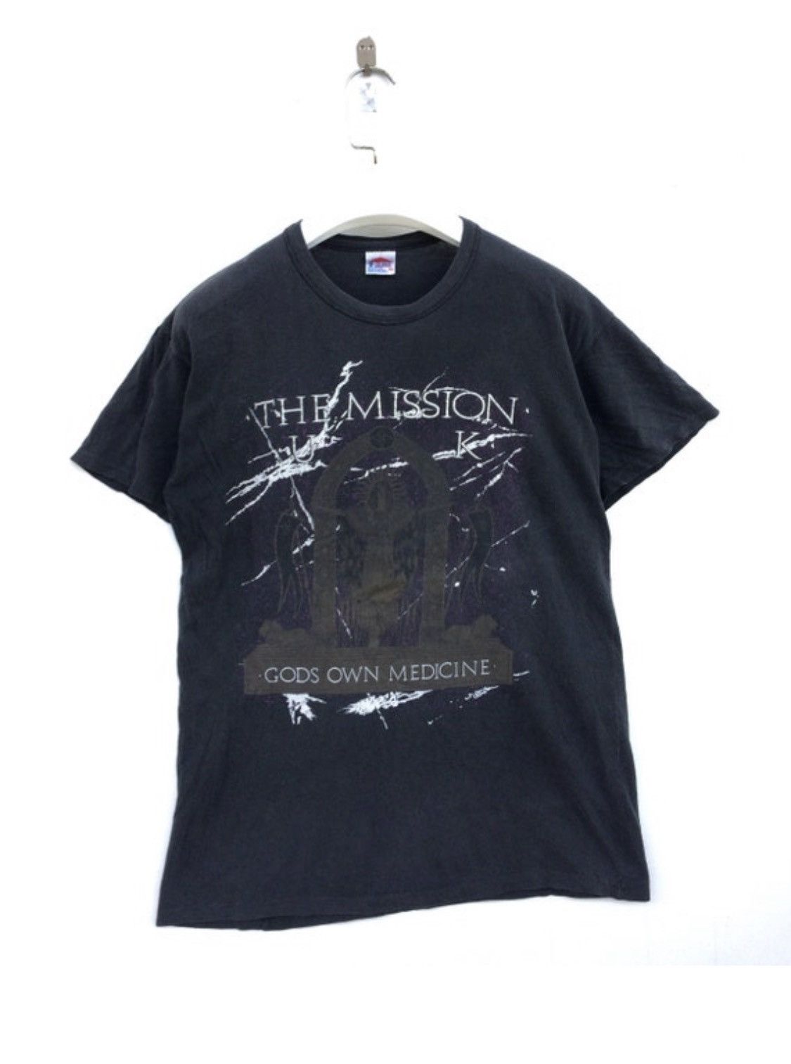 Band Tees × Vintage 1987 The Mission U.K Gods Own Medition promo tour tees Size US XL / EU 56 / 4 - 1 Thumbnail