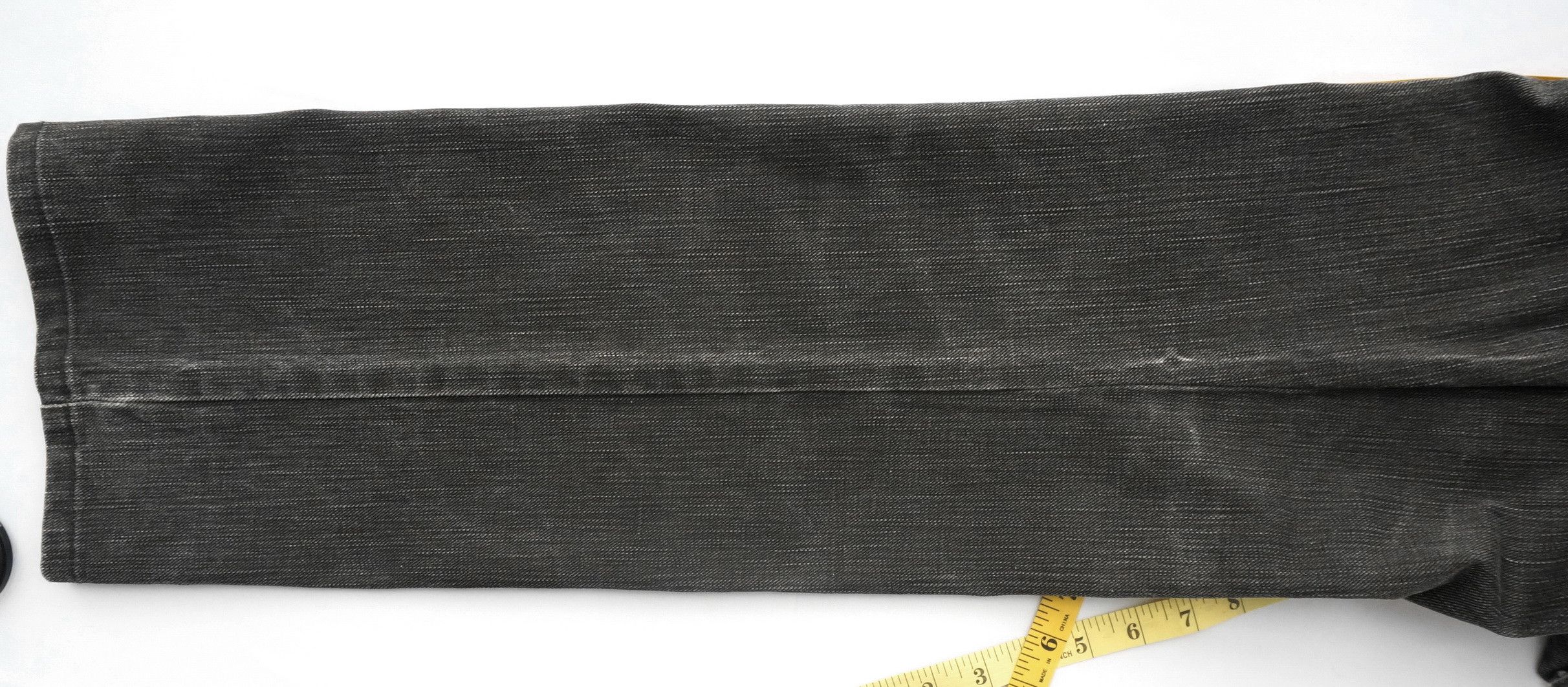 Number (N)ine Number (N)ine Dark Grey Back Zipper Jeans Size US 31 - 25 Thumbnail