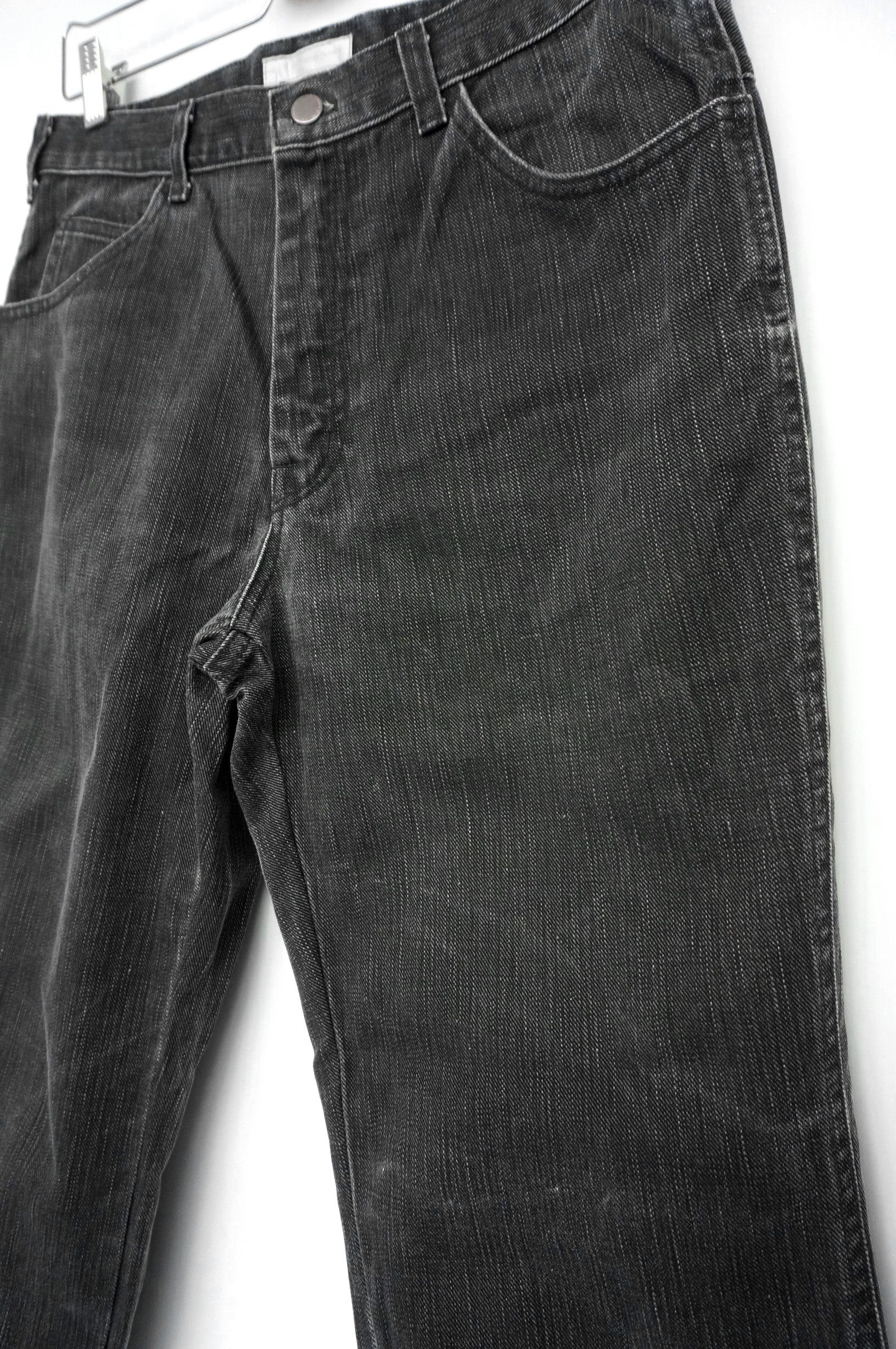 Number (N)ine Number (N)ine Dark Grey Back Zipper Jeans Size US 31 - 9 Thumbnail