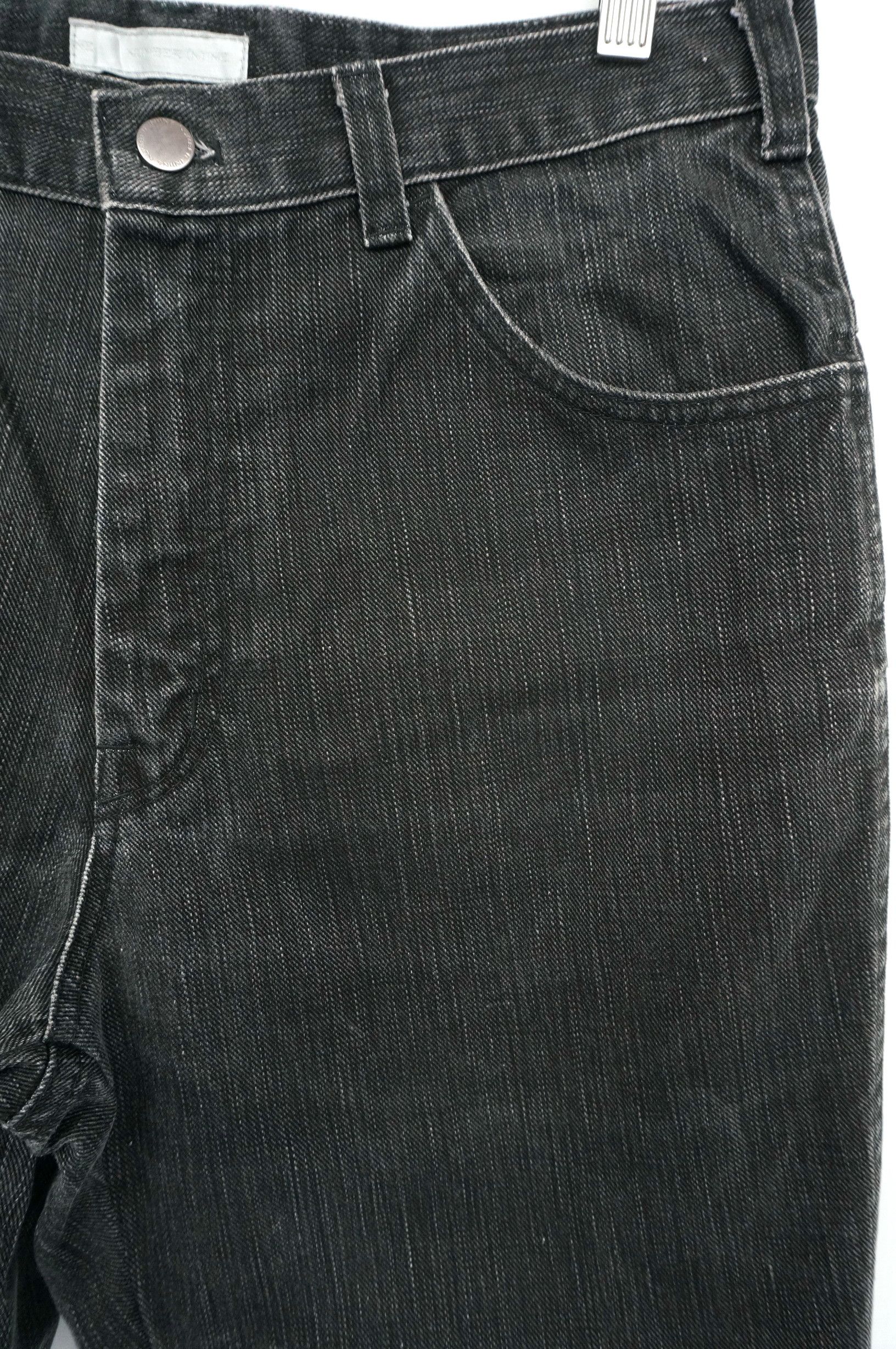 Number (N)ine Number (N)ine Dark Grey Back Zipper Jeans Size US 31 - 7 Thumbnail