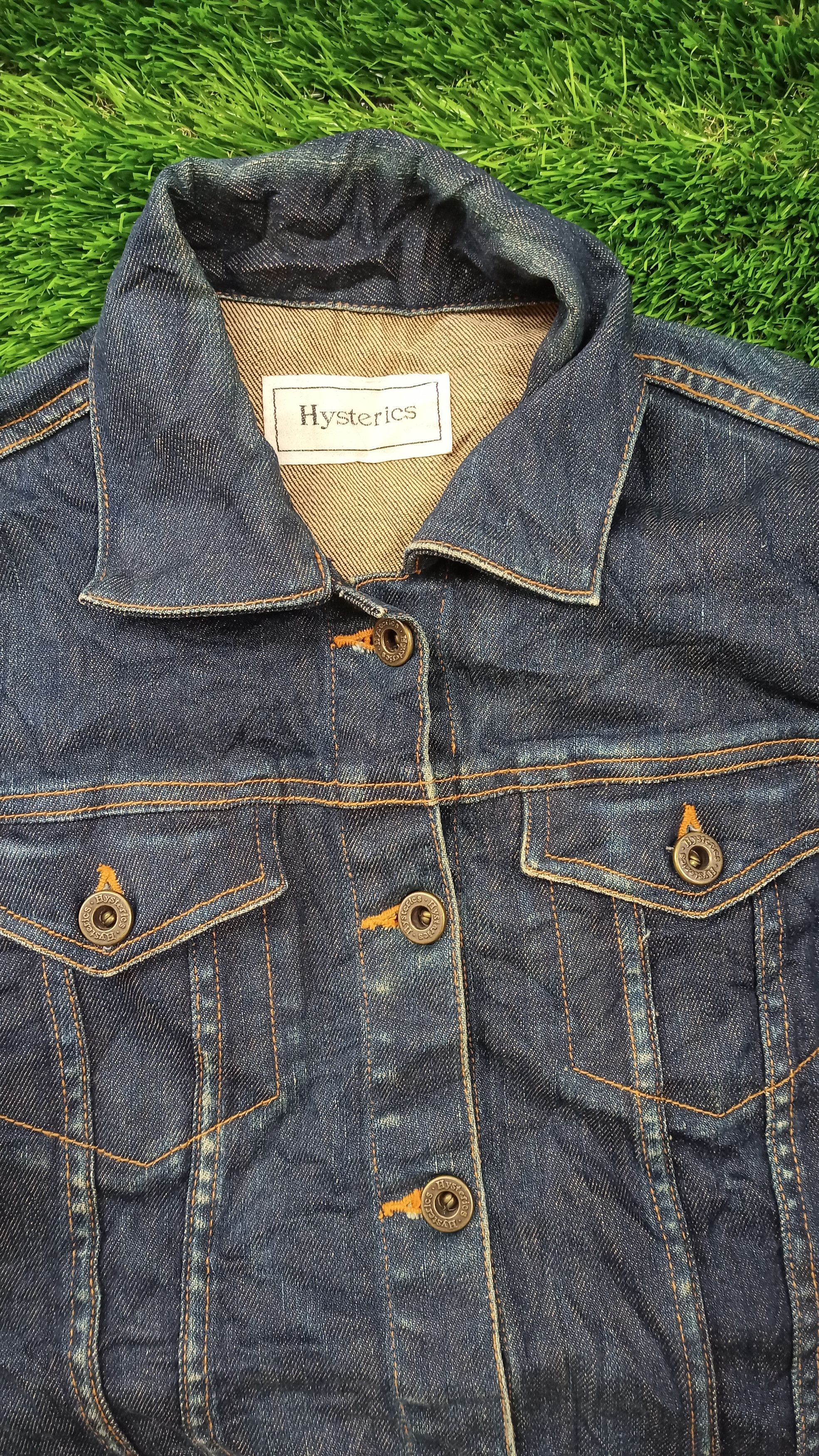 Hysteric Glamour Hysteric Glamour Denim Jacket size Free Size S / US 4 / IT 40 - 2 Thumbnail