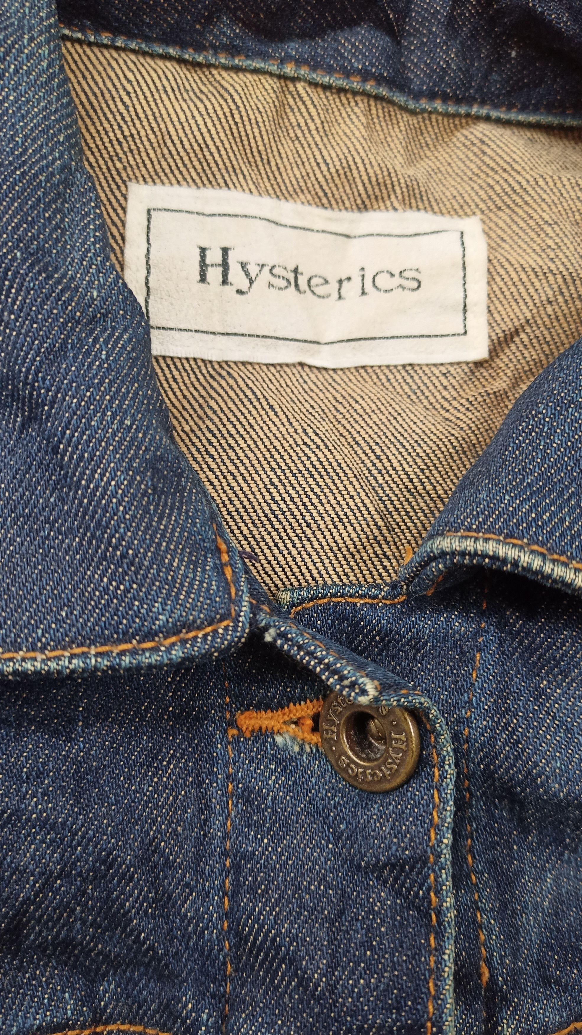 Hysteric Glamour Hysteric Glamour Denim Jacket size Free Size S / US 4 / IT 40 - 3 Thumbnail