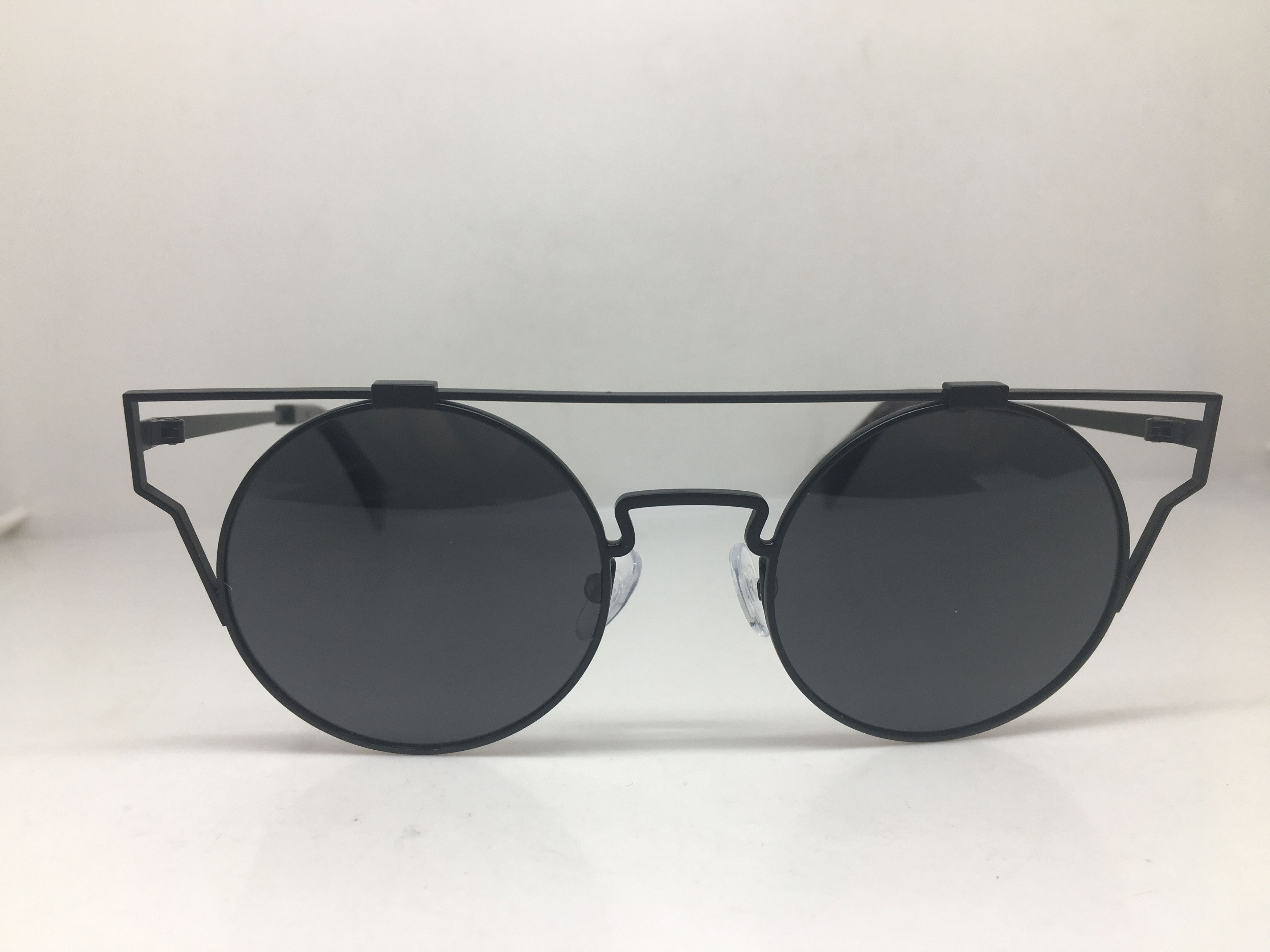 Yohji Yamamoto YY7023 Black Round Sunglasses Frame