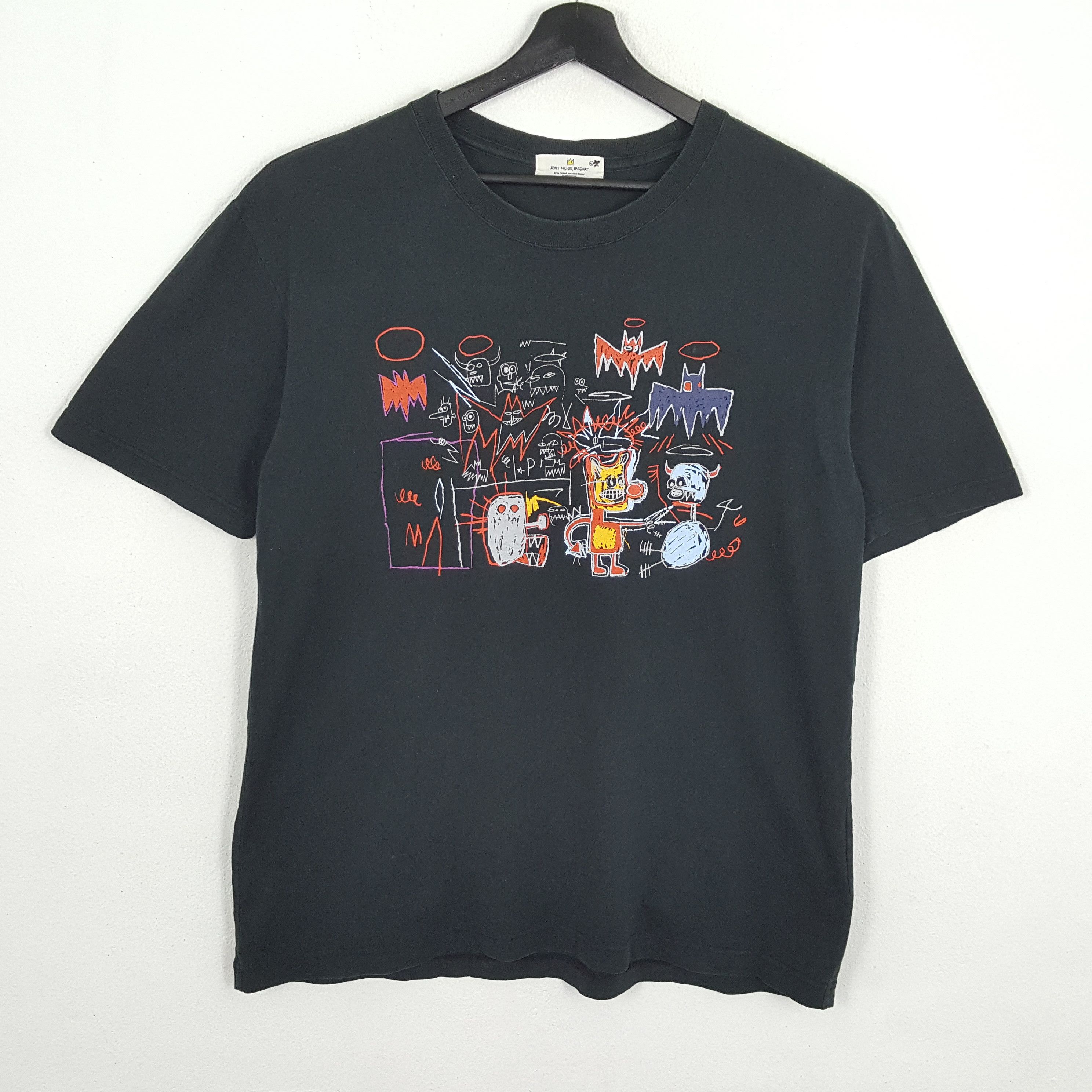 UNIQLO Jean-Michel Basquiat UT Graphic Yellow T-shirt Size